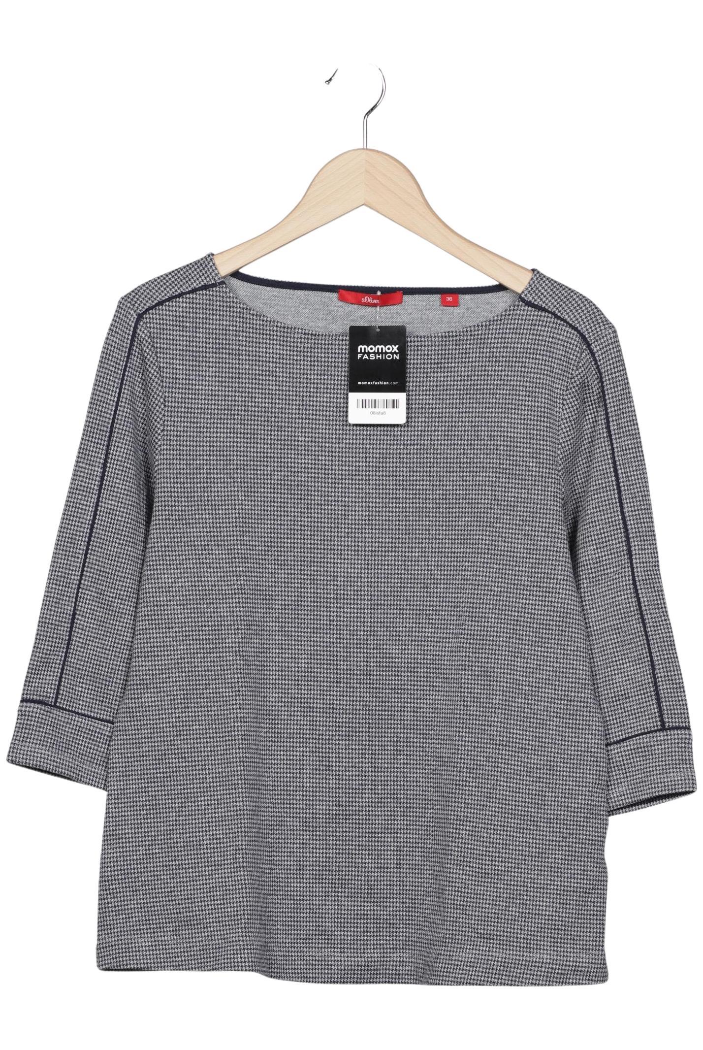 

s.Oliver Damen Langarmshirt, mehrfarbig, Gr. 36