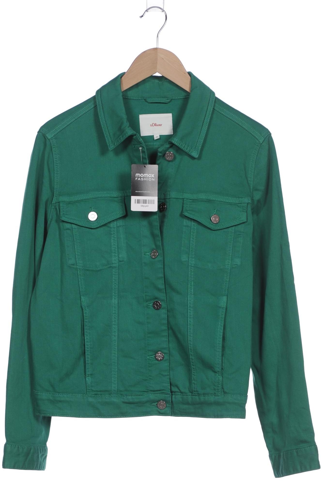 

s.Oliver Damen Jacke, grün, Gr. 42