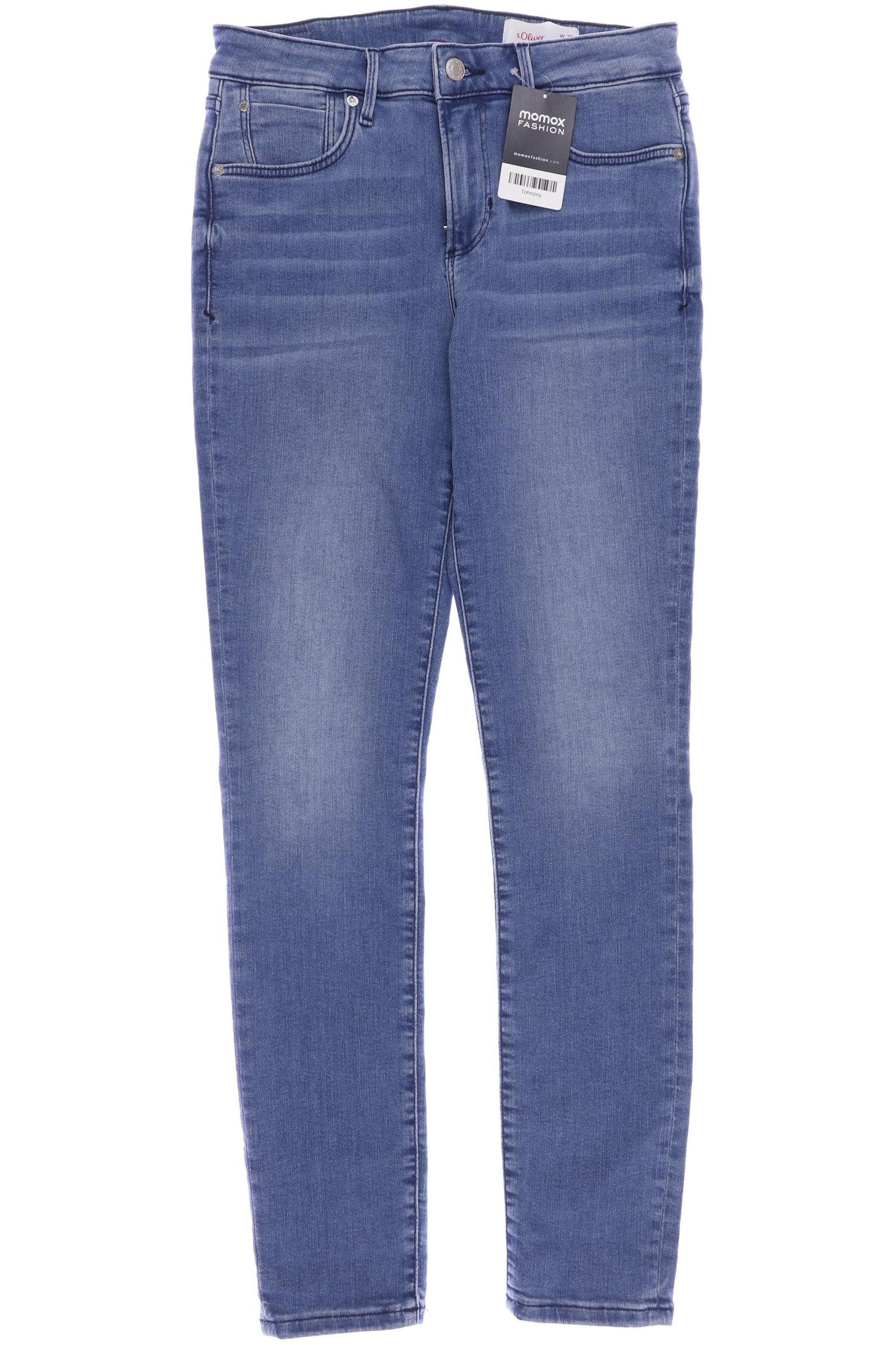 

s.Oliver Damen Jeans, blau