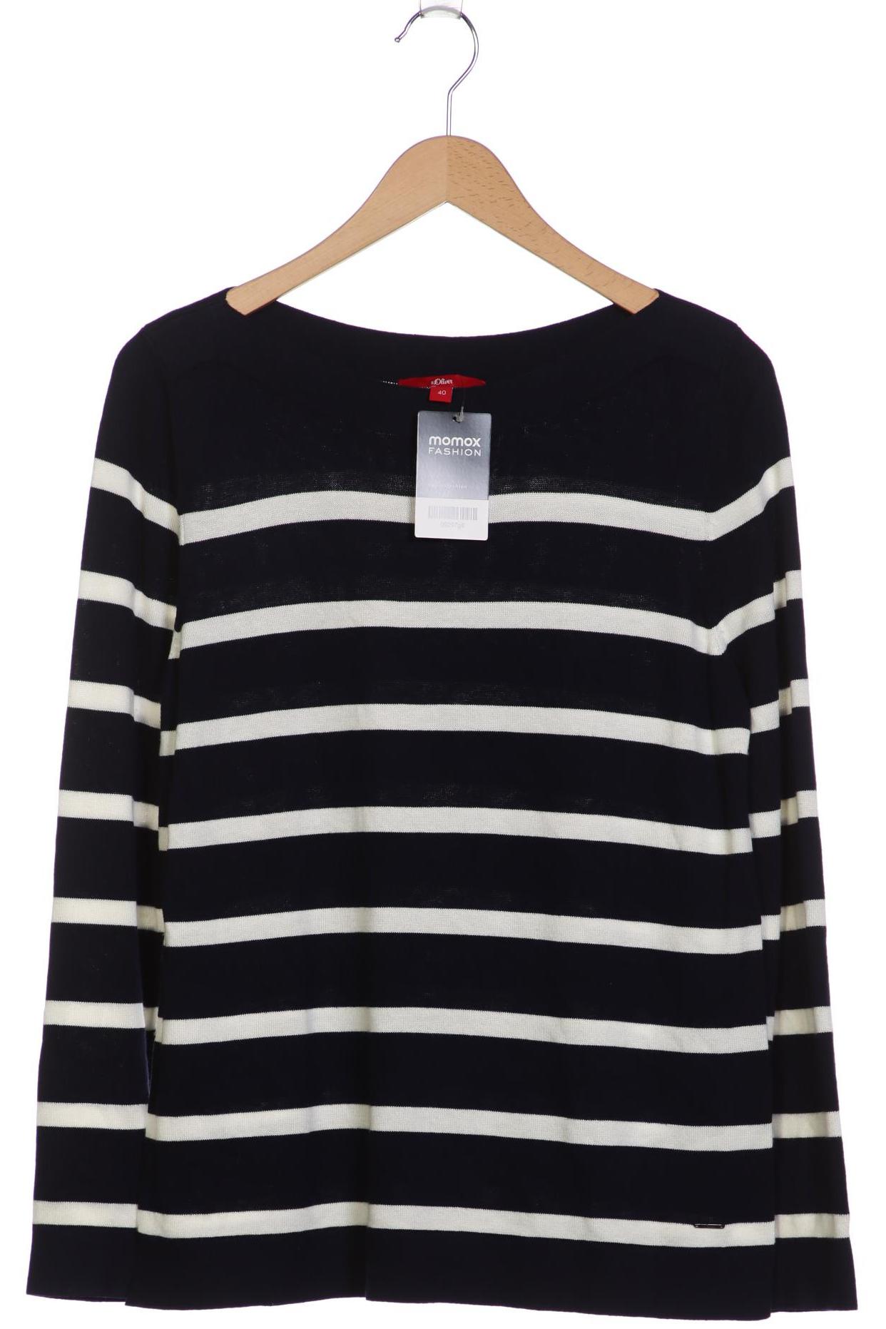 

s.Oliver Damen Pullover, marineblau, Gr. 40