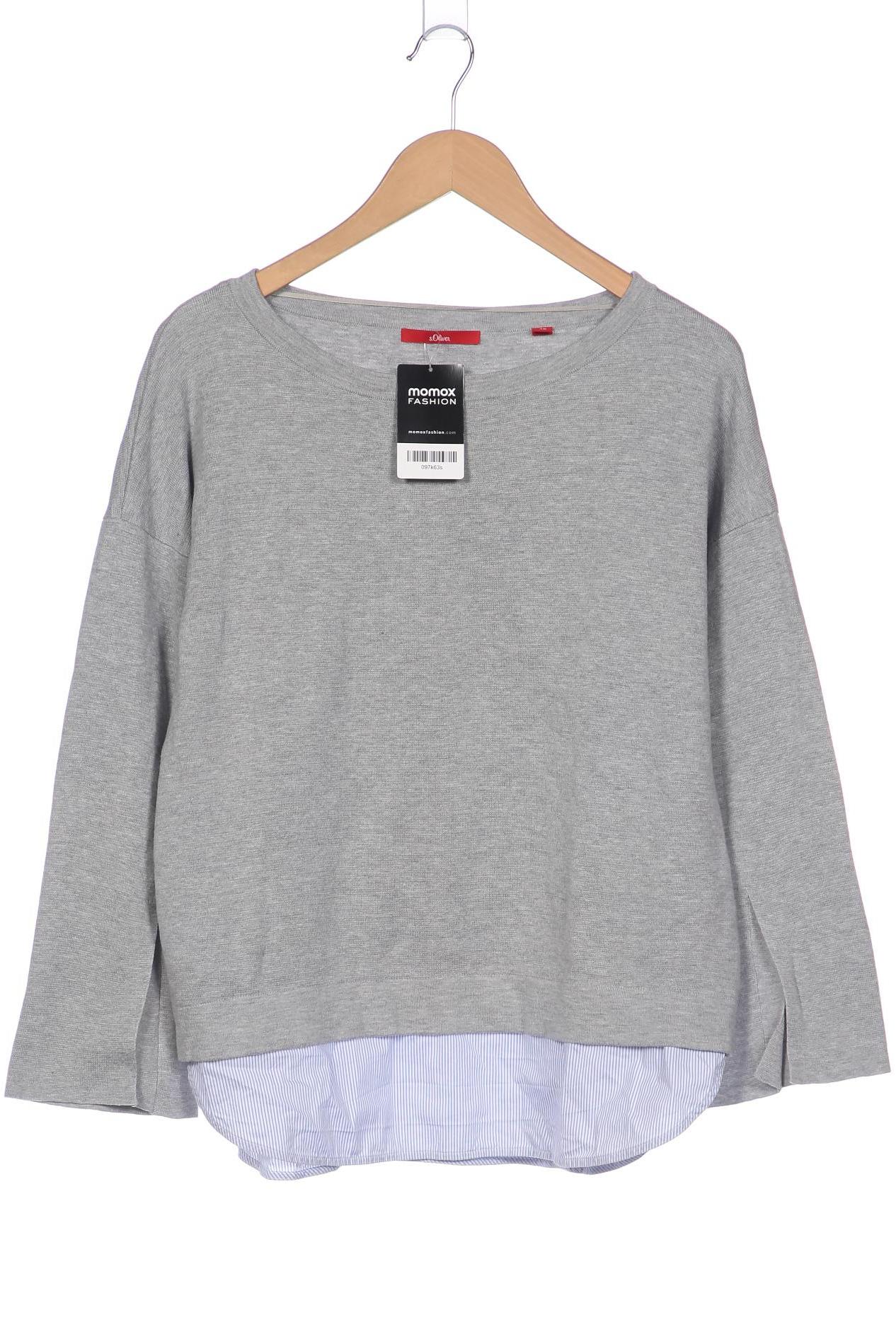 

s.Oliver Damen Pullover, grau, Gr. 40