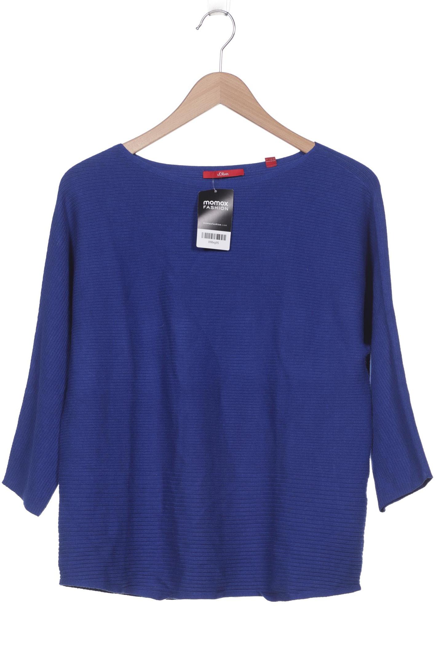 

s.Oliver Damen Pullover, blau