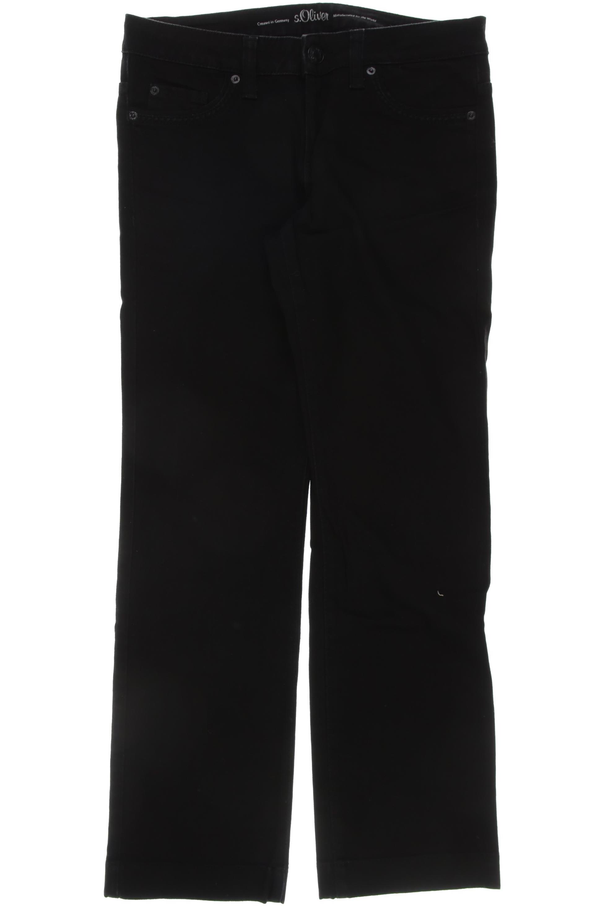 

s.Oliver Damen Jeans, schwarz, Gr. 38