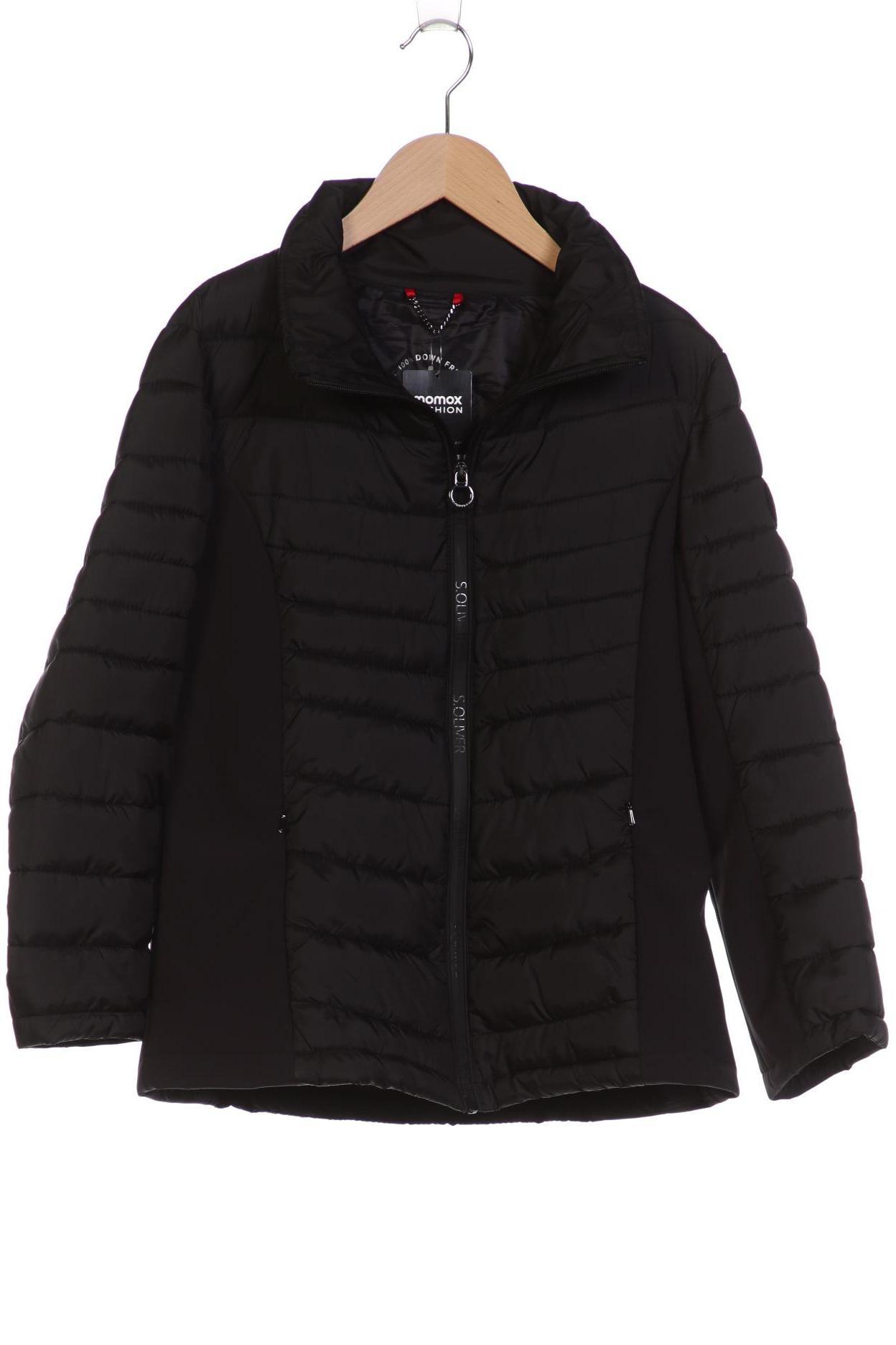 

s.Oliver Damen Jacke, schwarz, Gr. 38