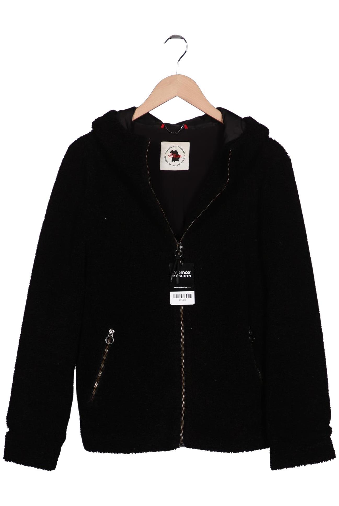

s.Oliver Damen Jacke, schwarz, Gr. 42