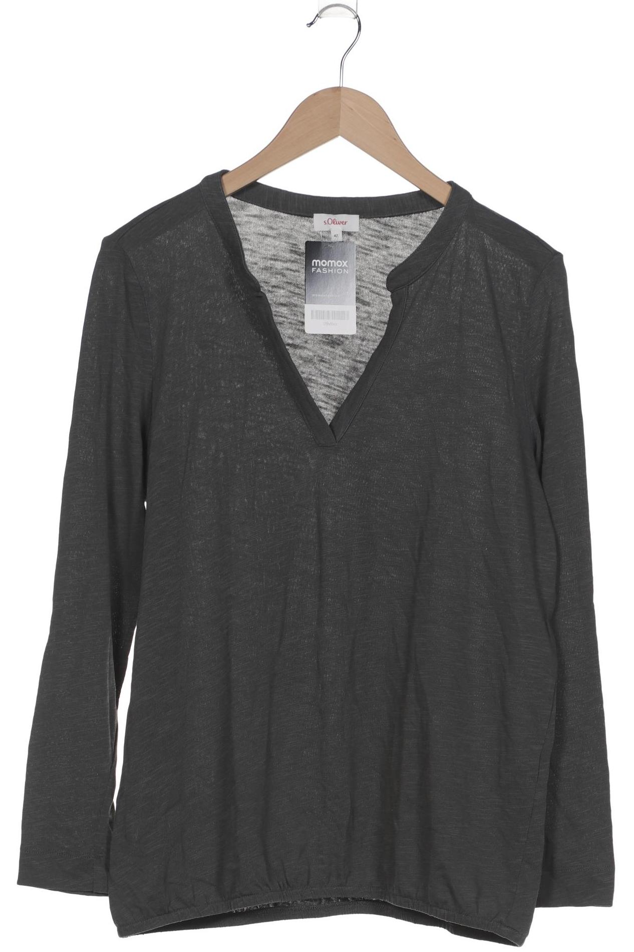 

s.Oliver Damen Langarmshirt, grün, Gr. 42