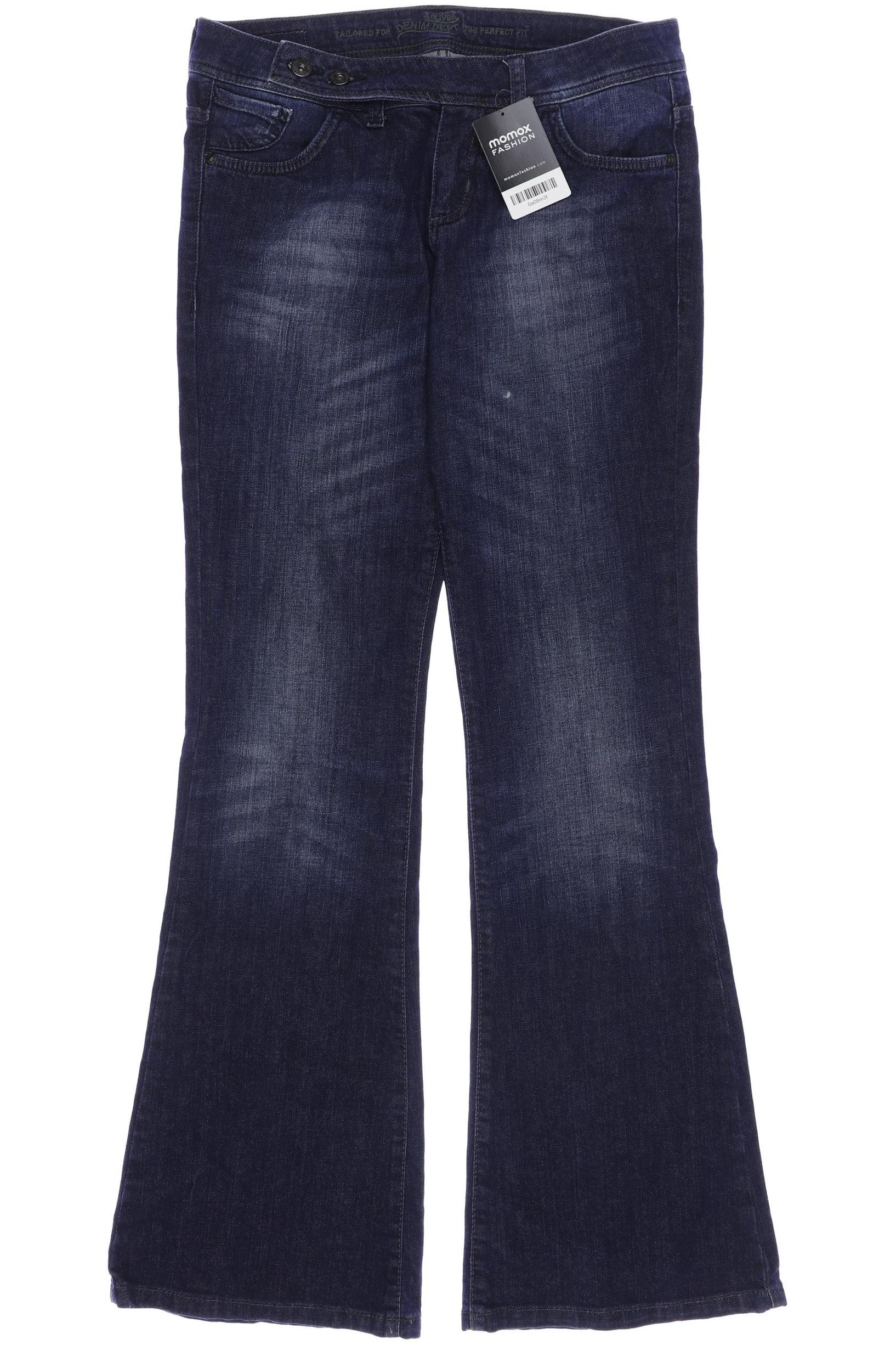 

s.Oliver Damen Jeans, blau