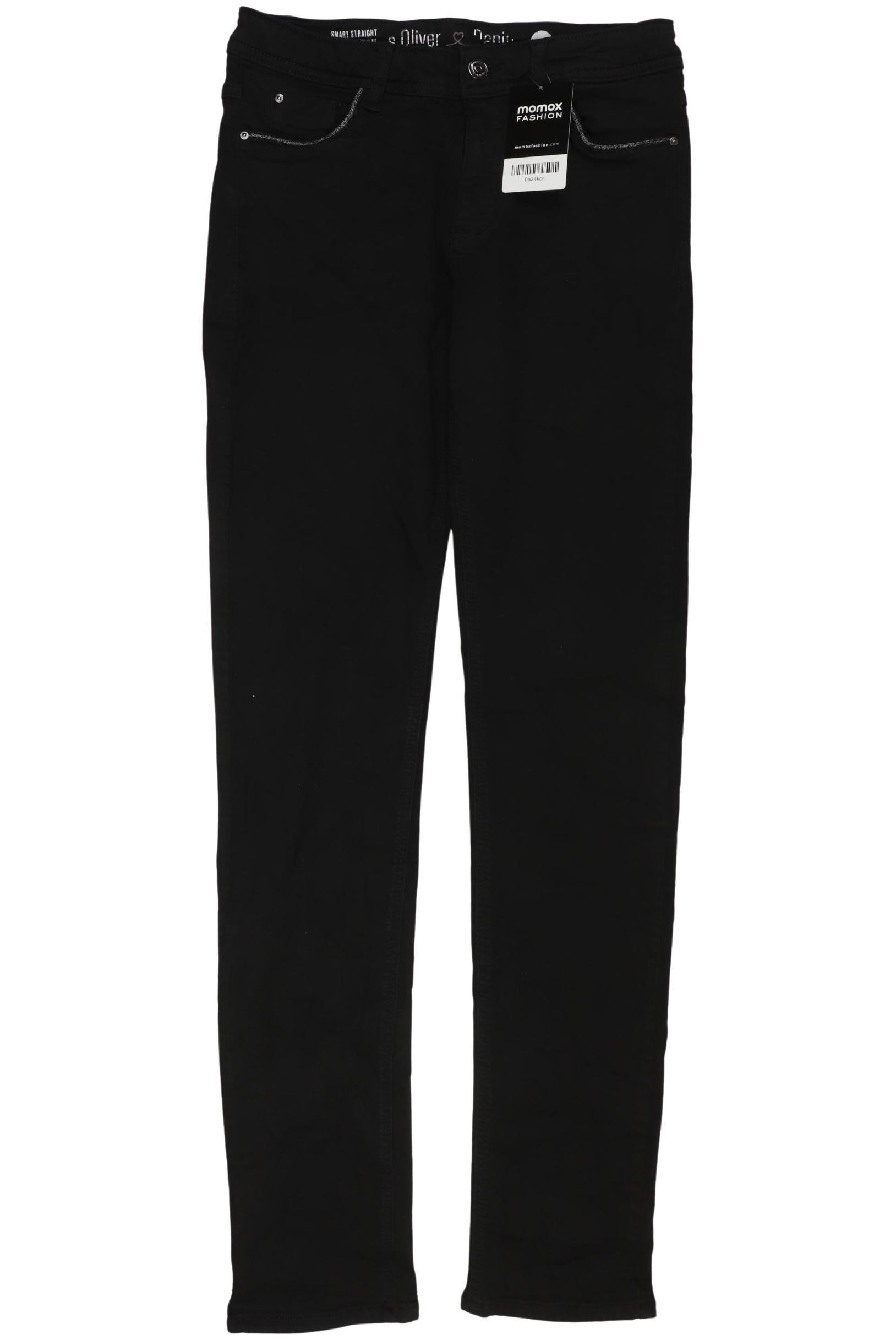 

s.Oliver Damen Jeans, schwarz, Gr. 34