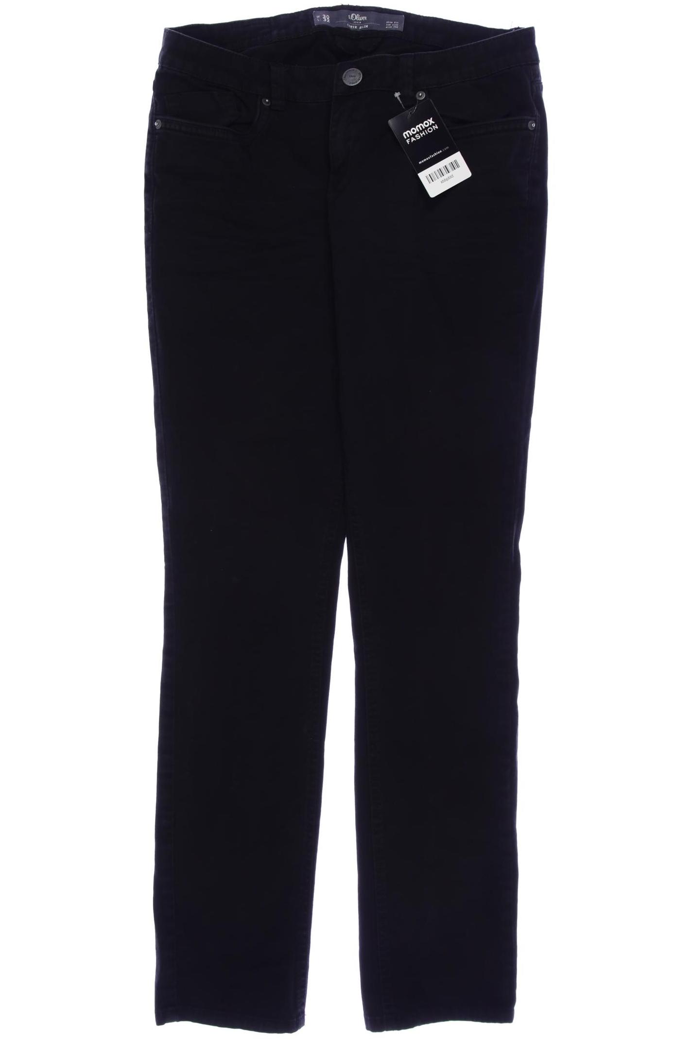 

s.Oliver Damen Jeans, schwarz, Gr. 30