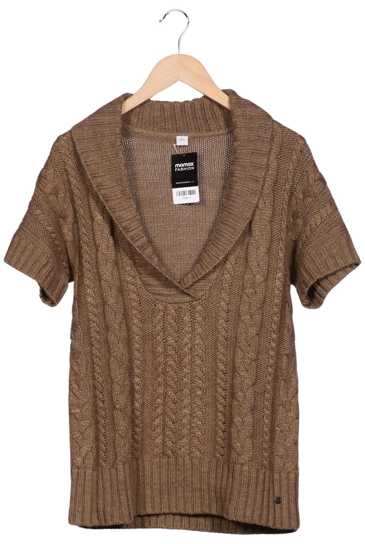 

s.Oliver Damen Pullover, braun, Gr. 38