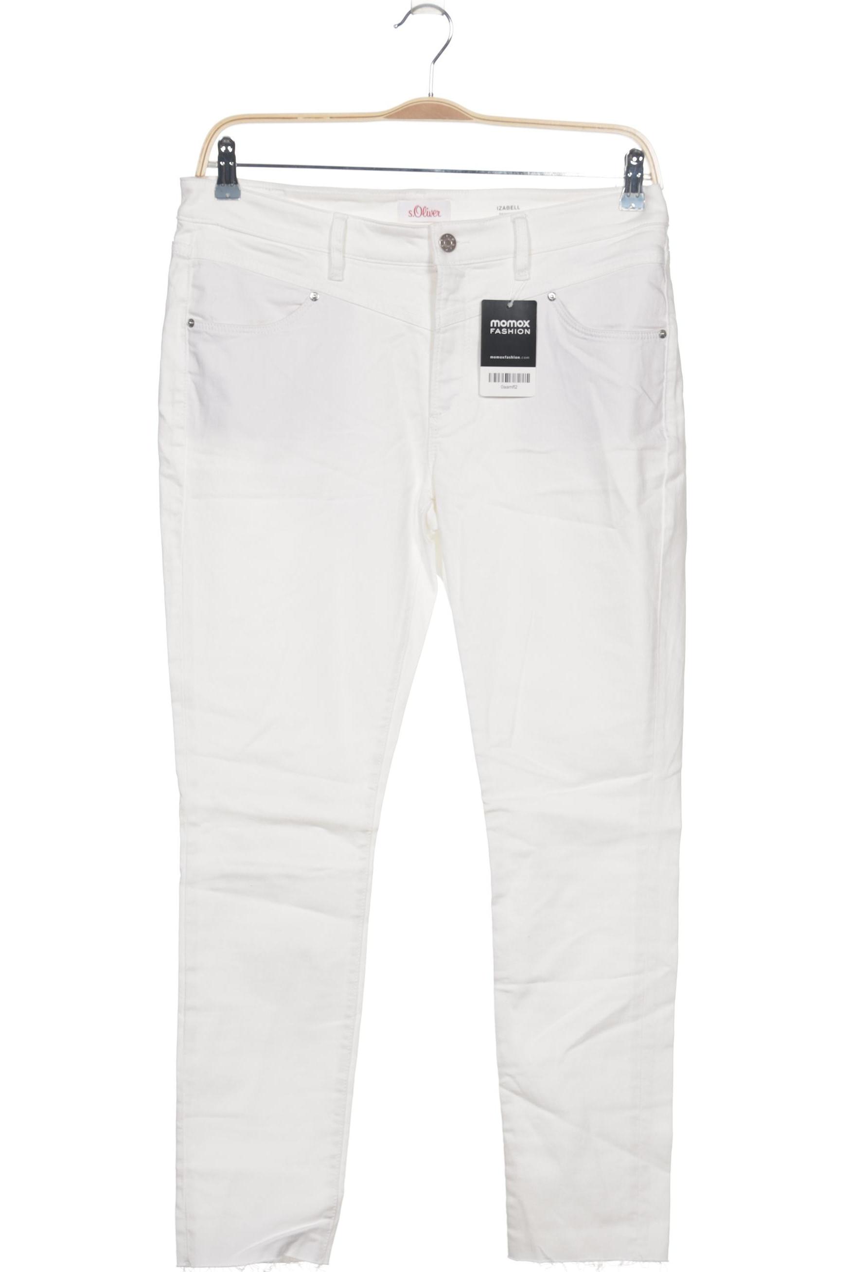 

s.Oliver Damen Jeans, weiß, Gr. 42