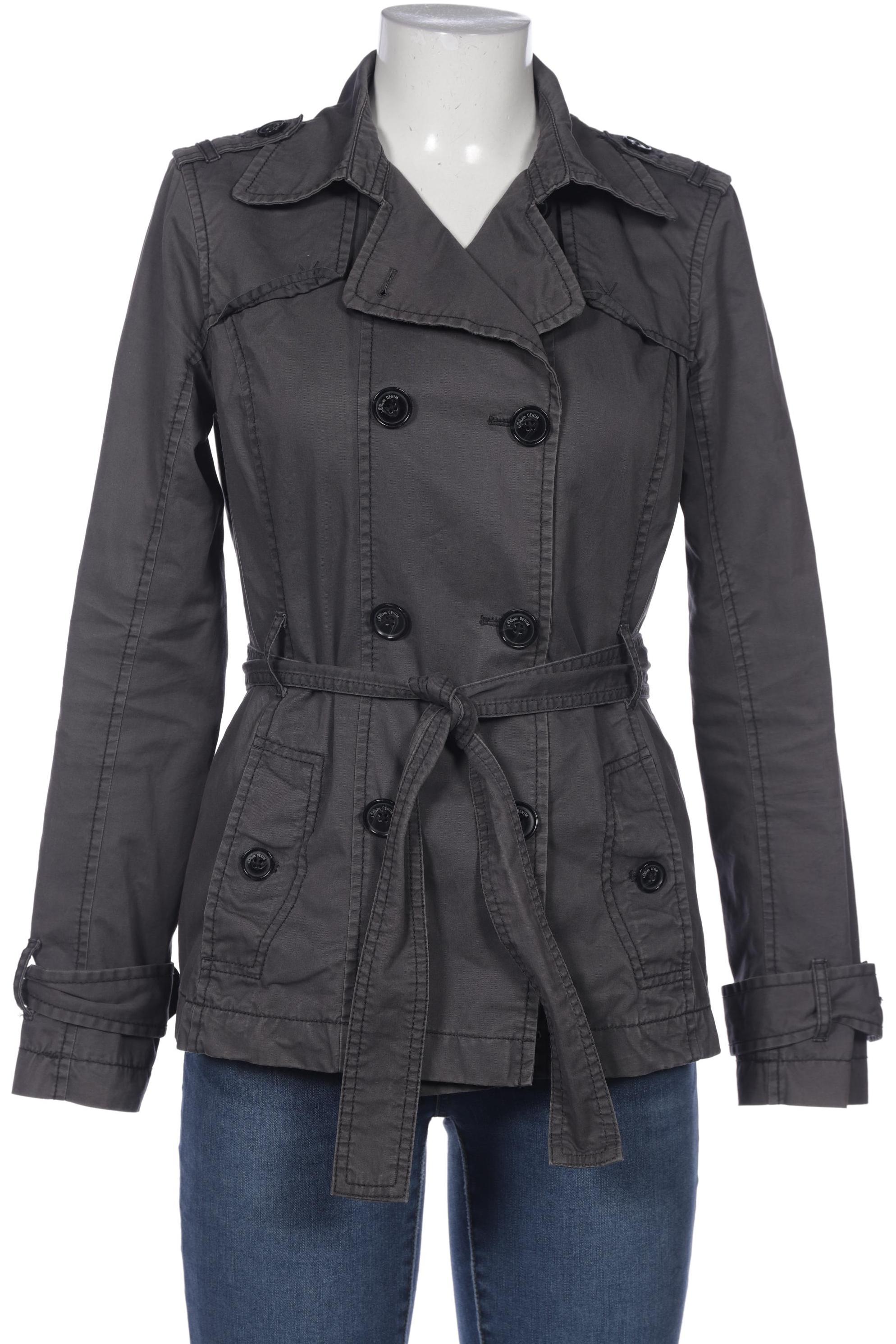 

s.Oliver Damen Mantel, grau