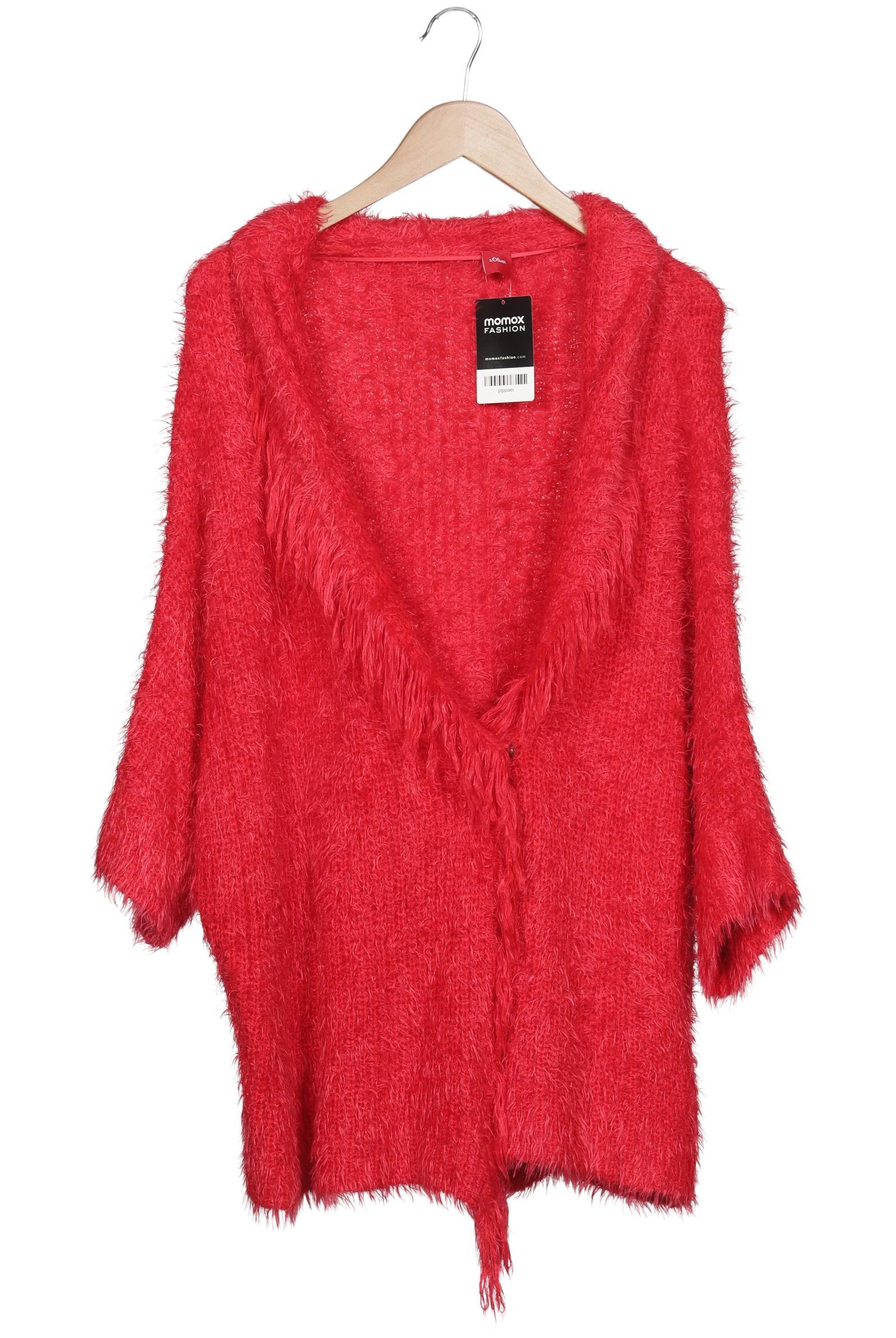 

s.Oliver Damen Strickjacke, rot, Gr. 38