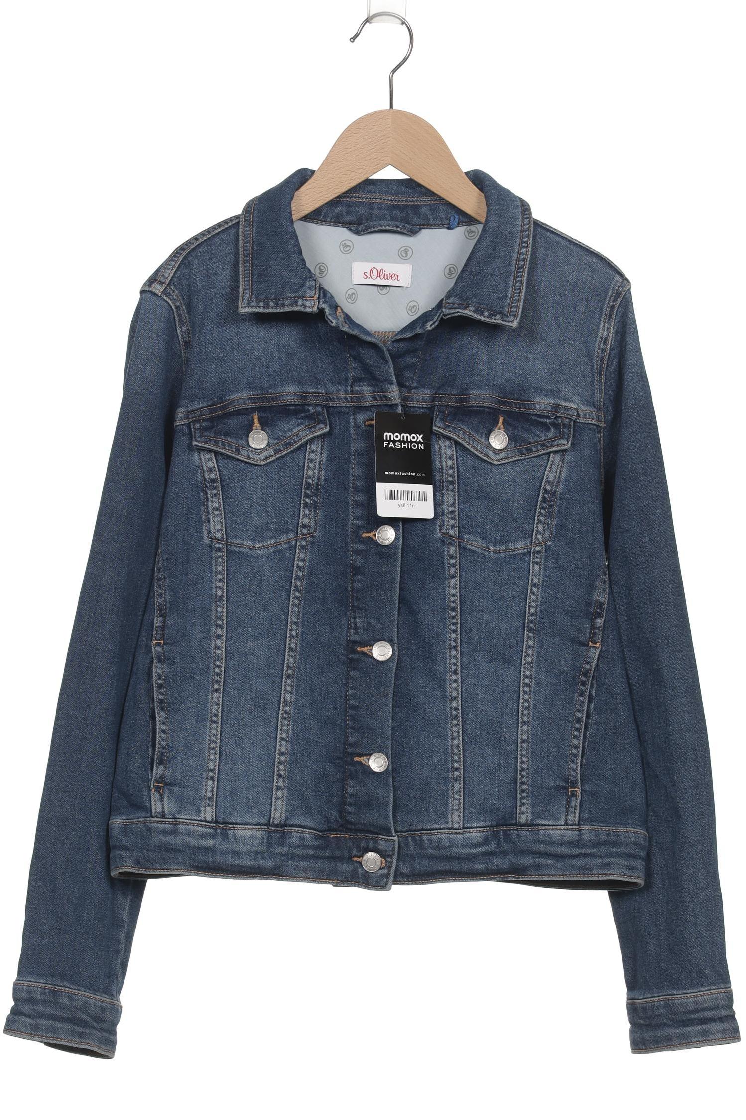 

s.Oliver Damen Jacke, blau, Gr. 38