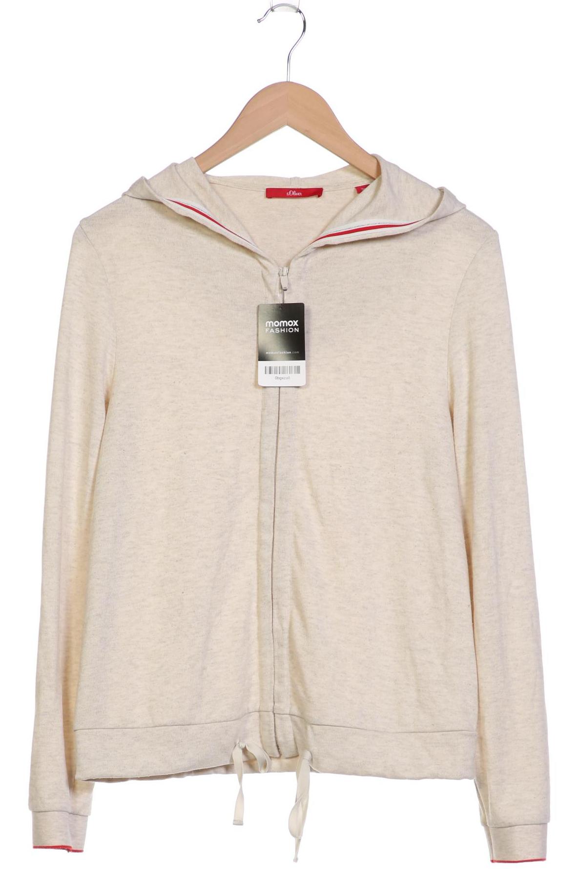 

s.Oliver Damen Kapuzenpullover, beige, Gr. 36
