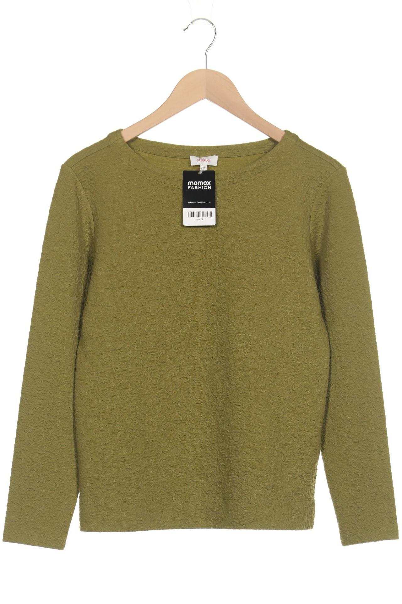 

s.Oliver Damen Sweatshirt, grün, Gr. 34