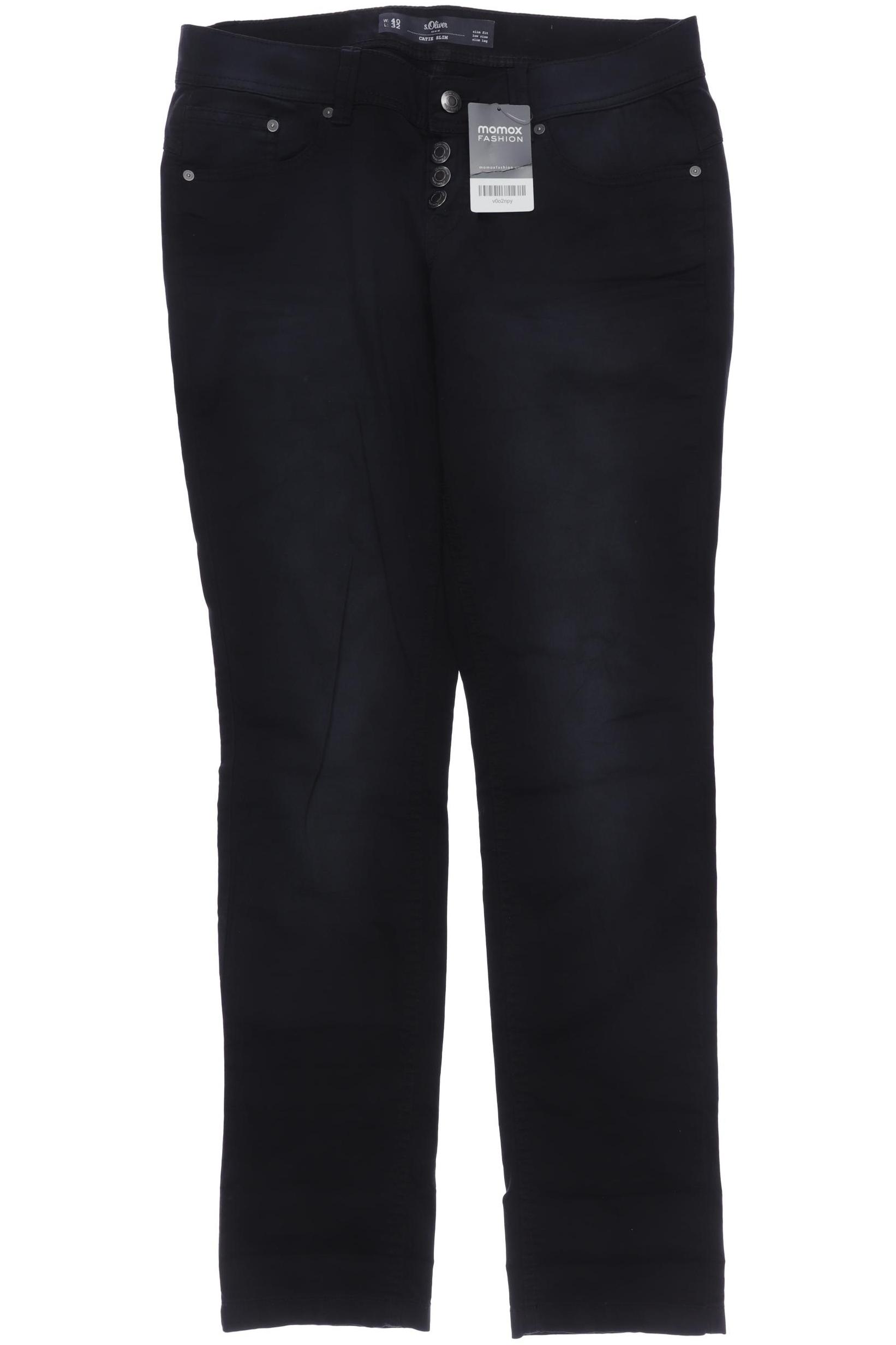 

s.Oliver Damen Jeans, schwarz, Gr. 40