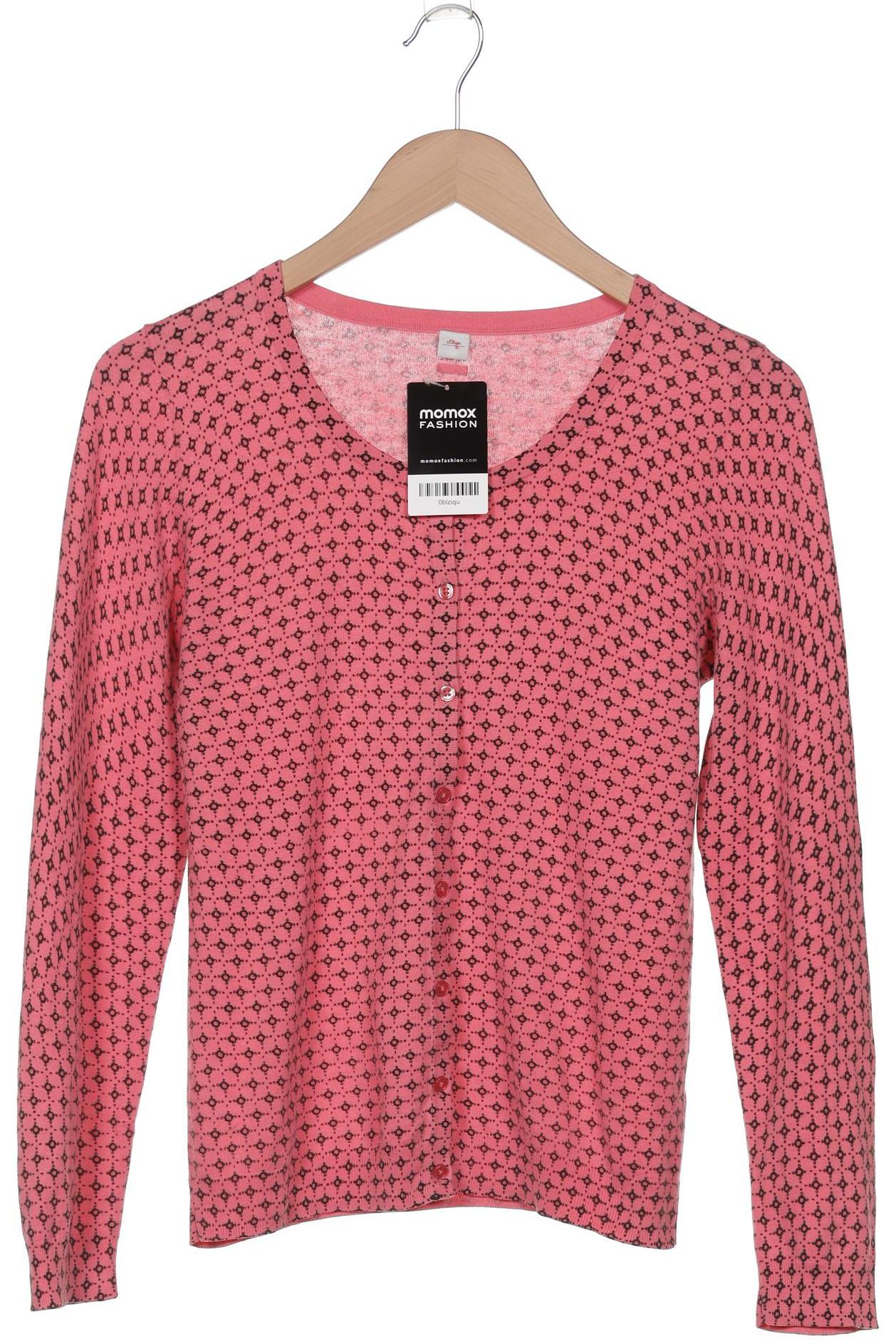 

s.Oliver Damen Strickjacke, pink, Gr. 38