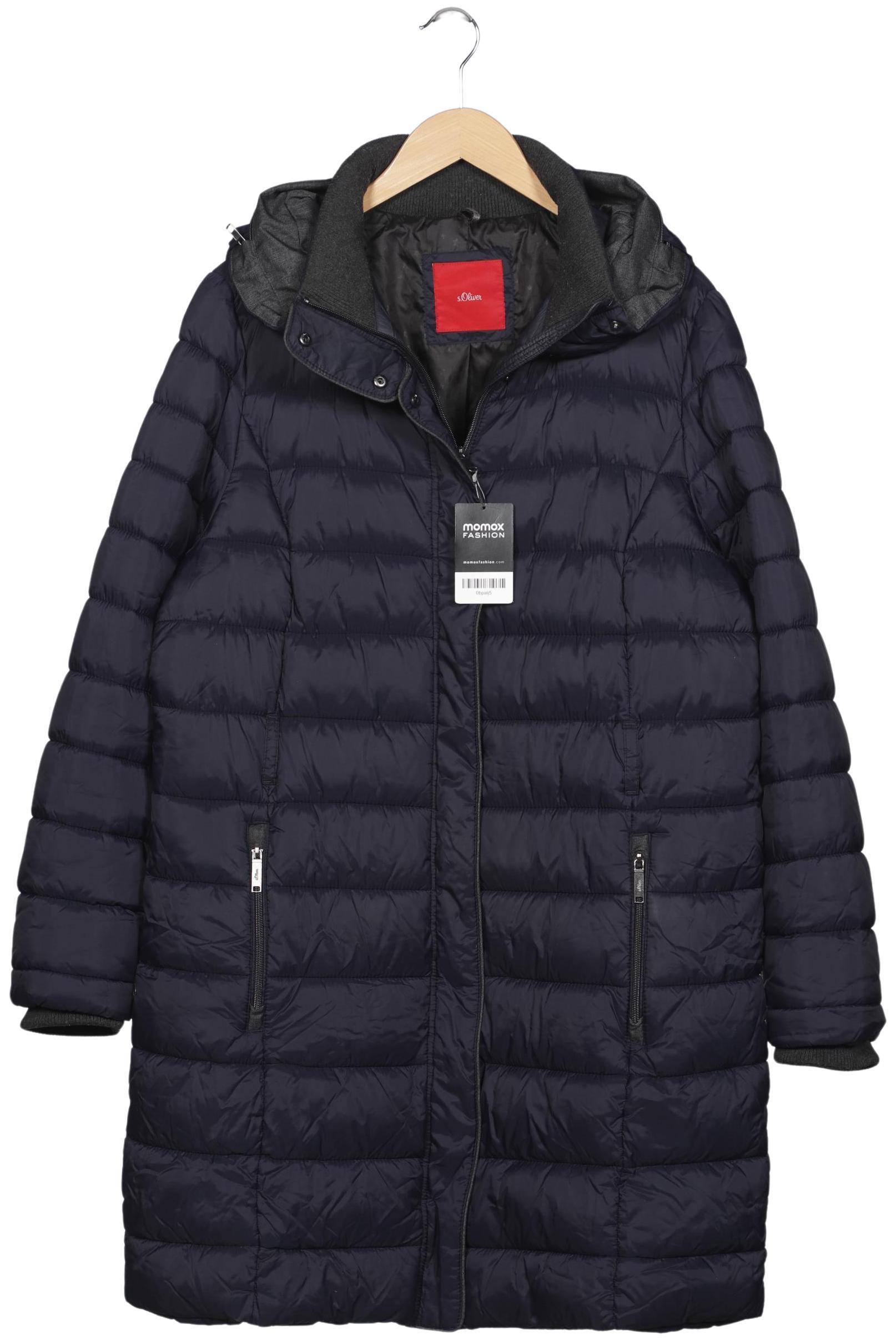 

s.Oliver Damen Mantel, marineblau, Gr. 44