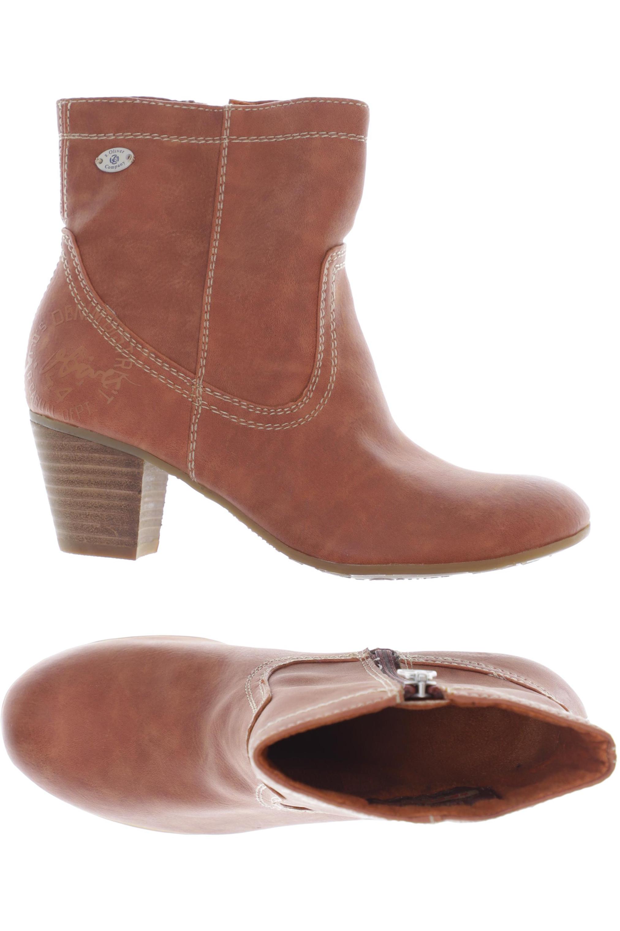 

s.Oliver Damen Stiefelette, orange, Gr. 36