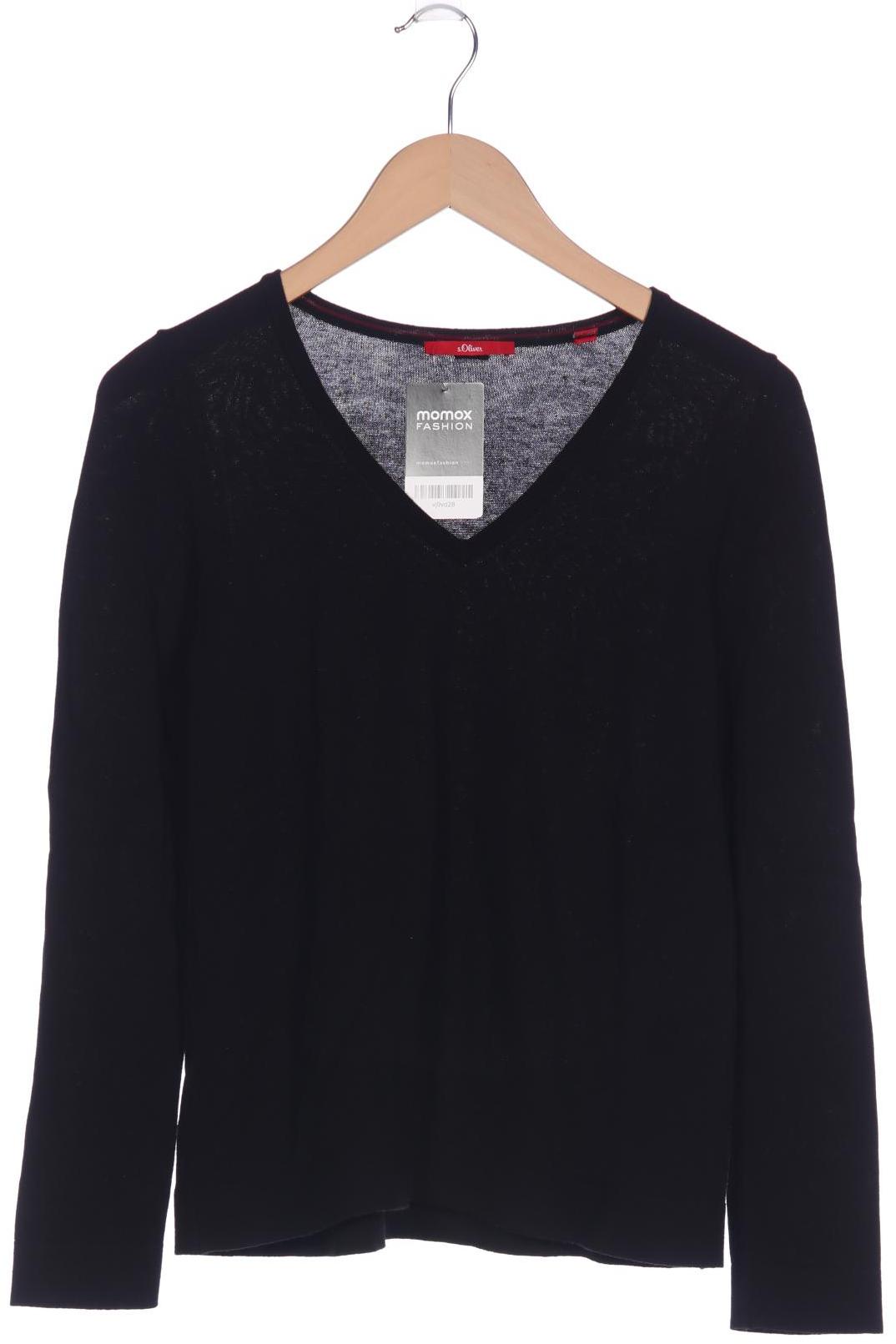 

s.Oliver Damen Pullover, schwarz, Gr. 38