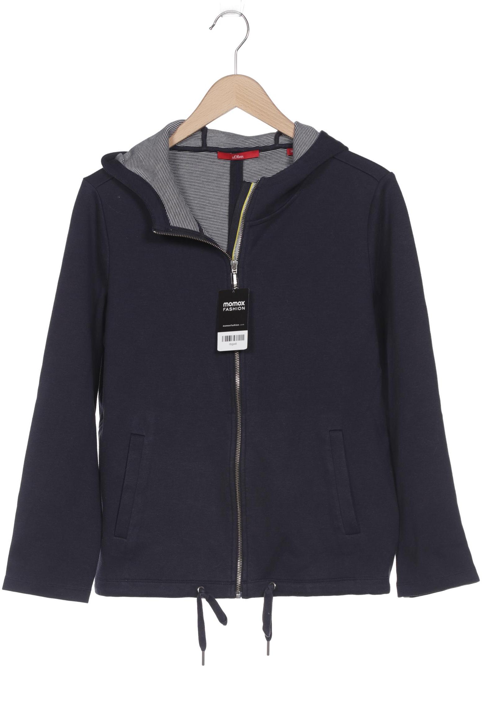 

s.Oliver Damen Kapuzenpullover, marineblau