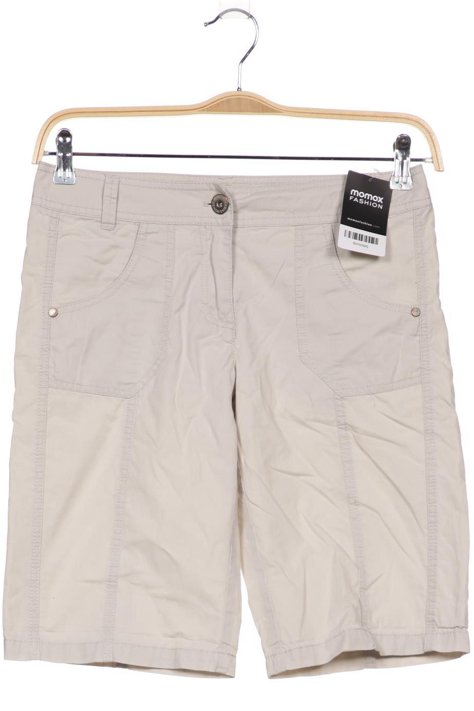 

s.Oliver Damen Shorts, cremeweiß