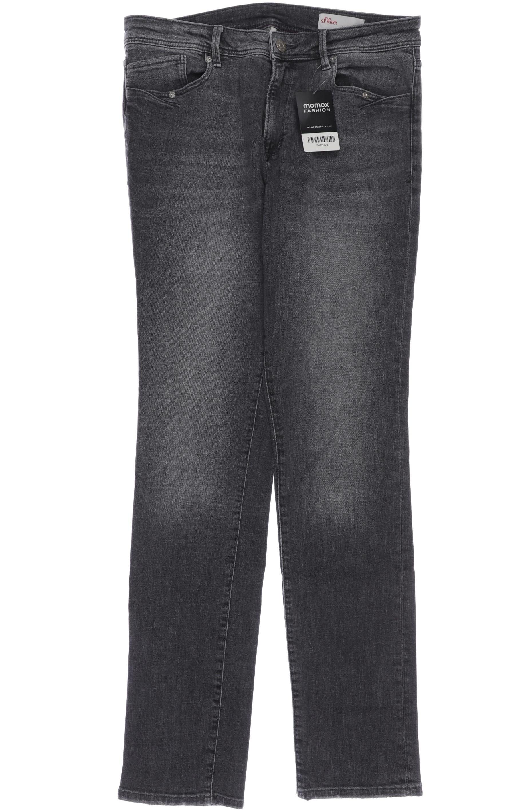 

s.Oliver Damen Jeans, grau, Gr. 38