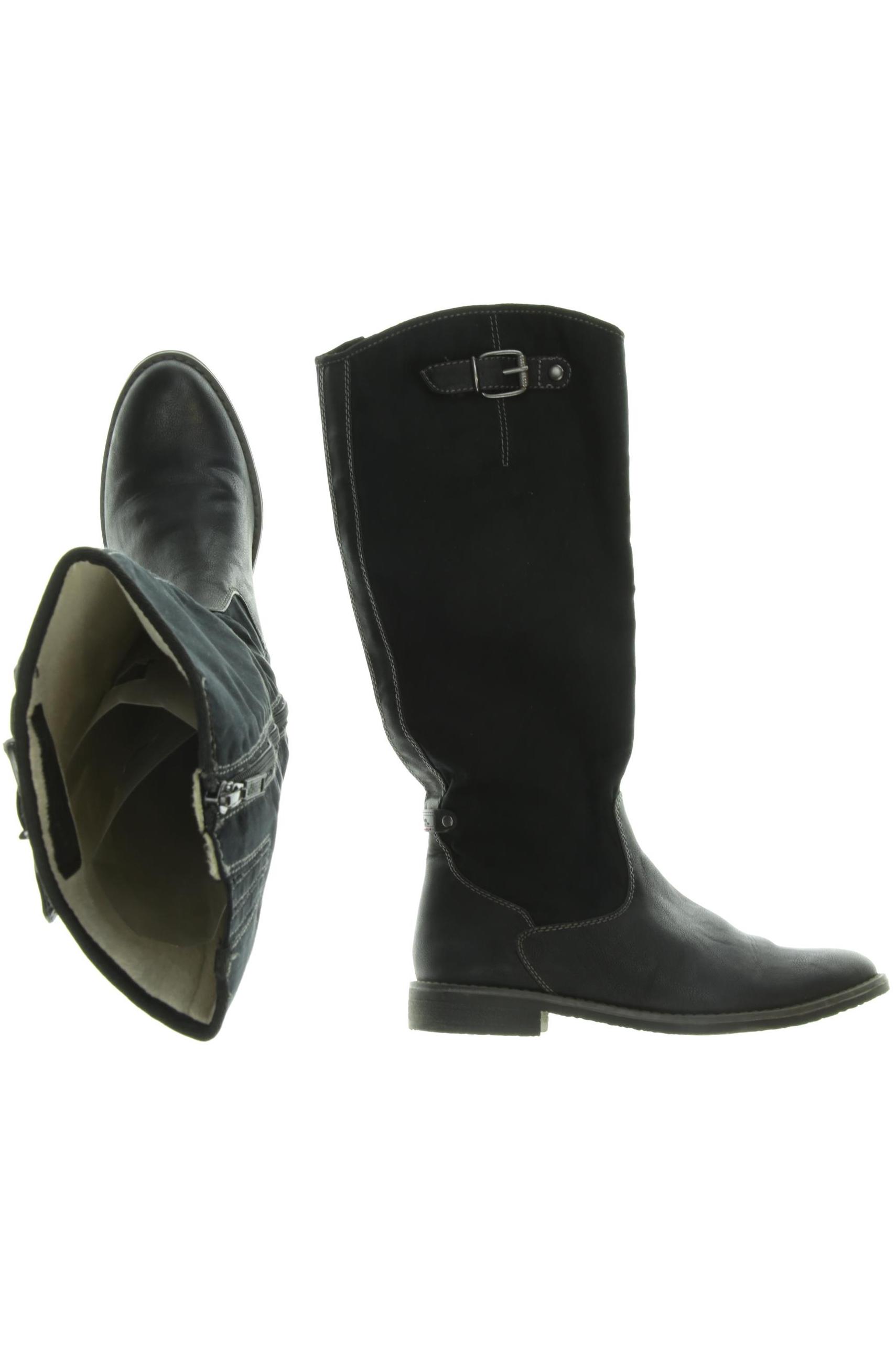 

s.Oliver Damen Stiefel, schwarz, Gr. 39
