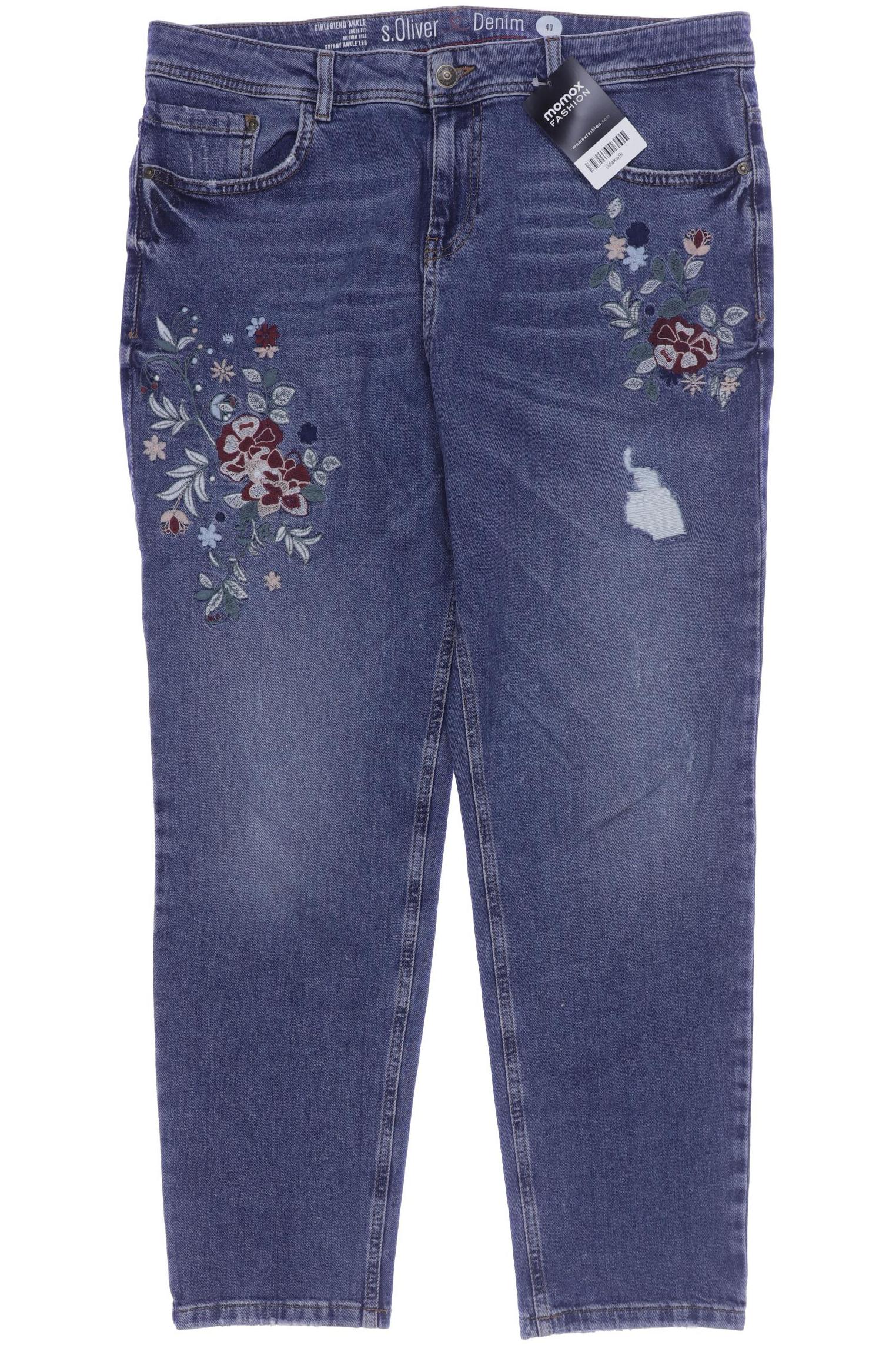 

s.Oliver Damen Jeans, blau, Gr. 40