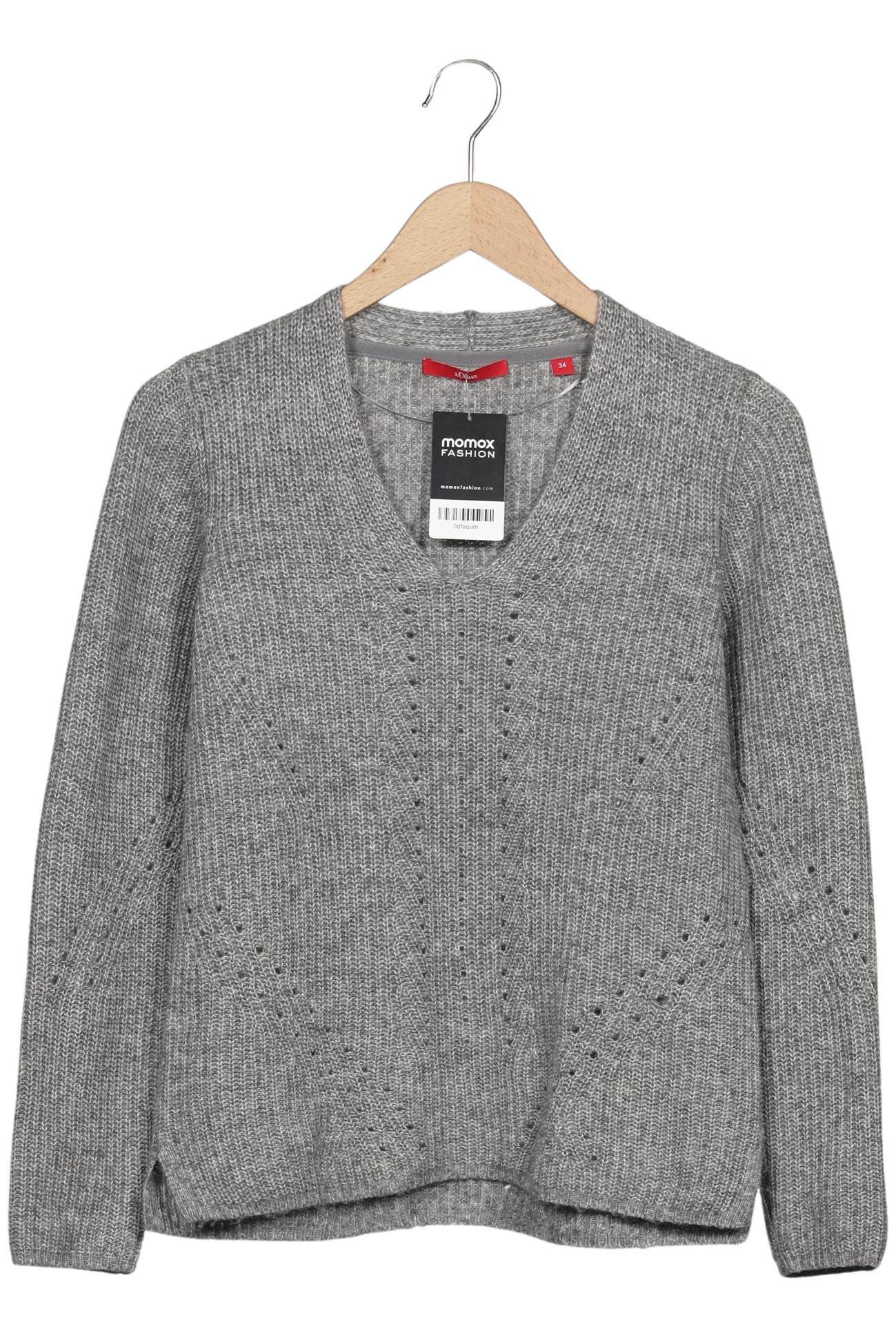 

s.Oliver Damen Pullover, grau, Gr. 34