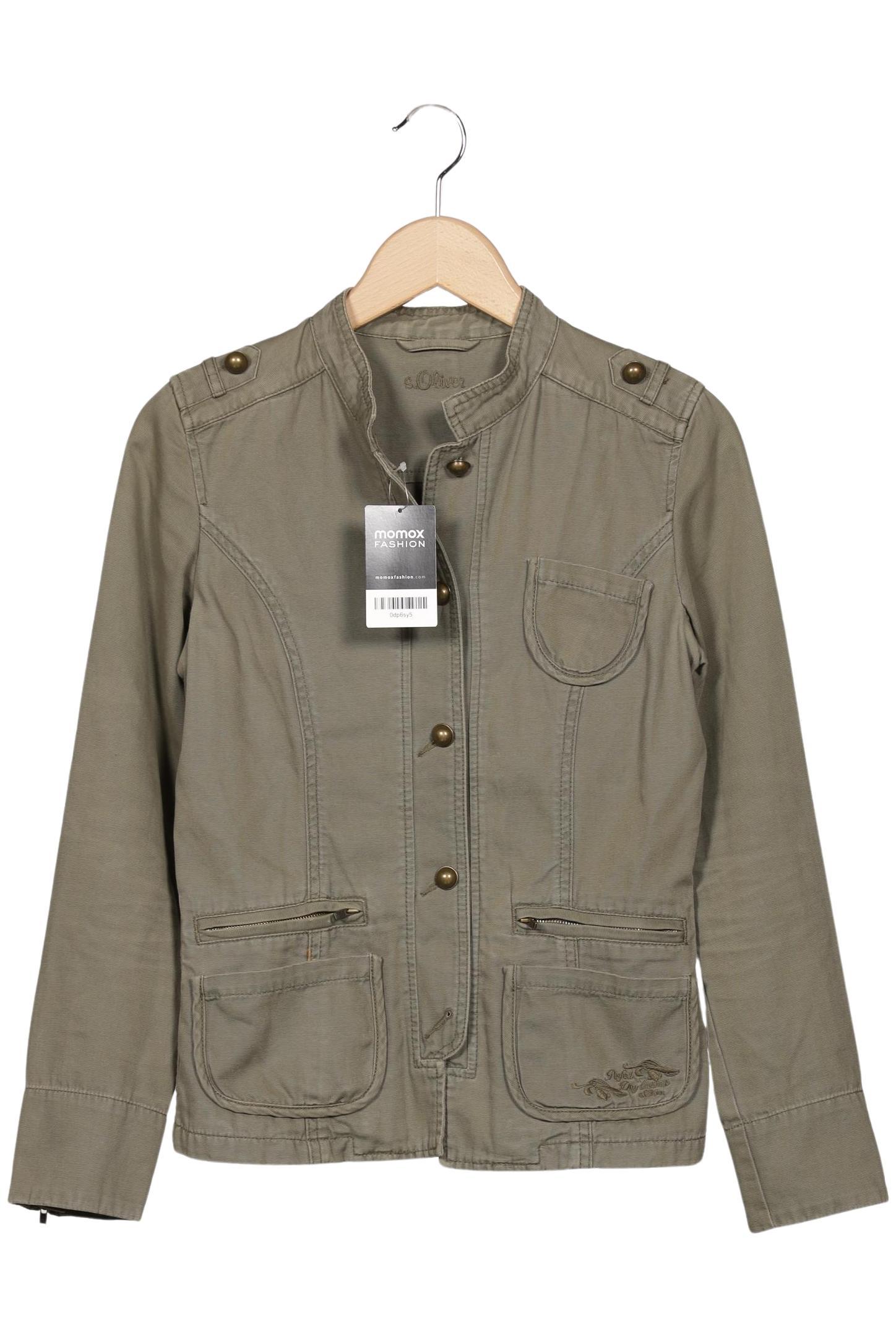 

s.Oliver Damen Jacke, grün, Gr. 42