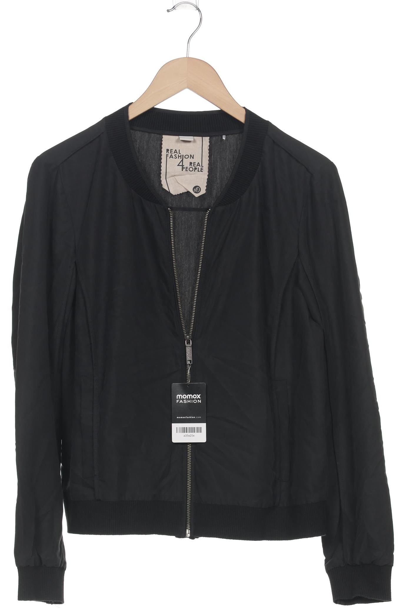 

s.Oliver Damen Jacke, schwarz, Gr. 40