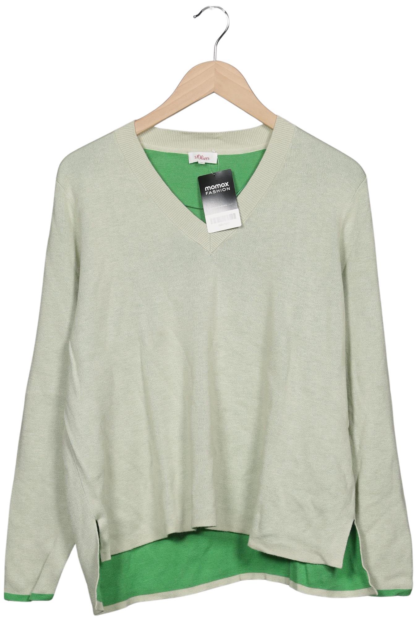 

s.Oliver Damen Pullover, hellgrün, Gr. 48