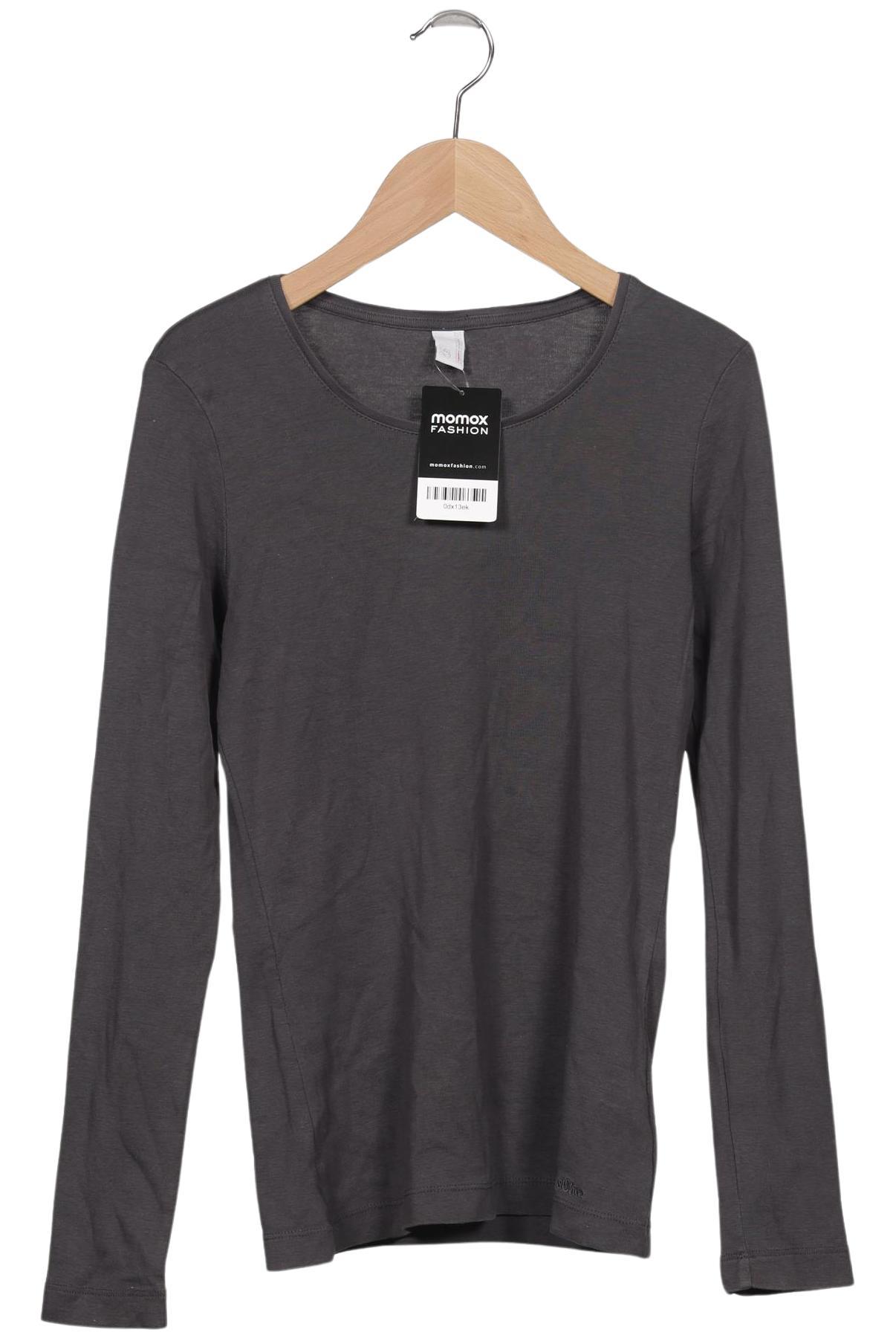 

s.Oliver Damen Langarmshirt, grau, Gr. 38