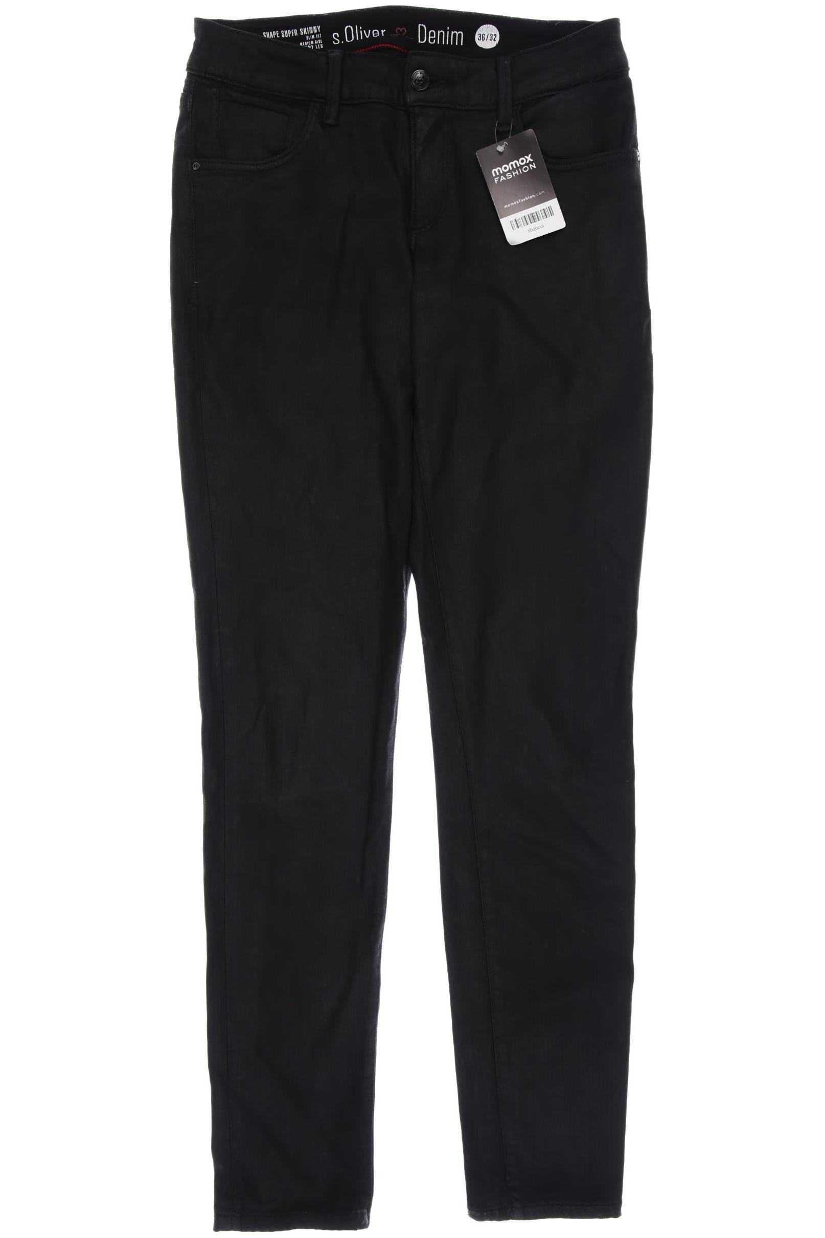 

s.Oliver Damen Jeans, schwarz, Gr. 36
