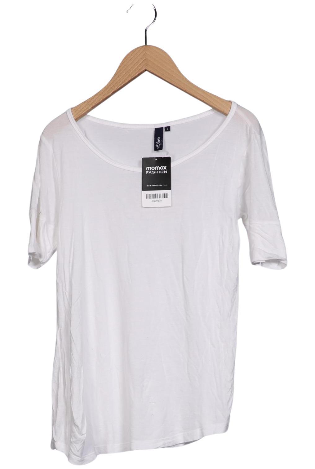 

s.Oliver Damen T-Shirt, weiß, Gr. 36
