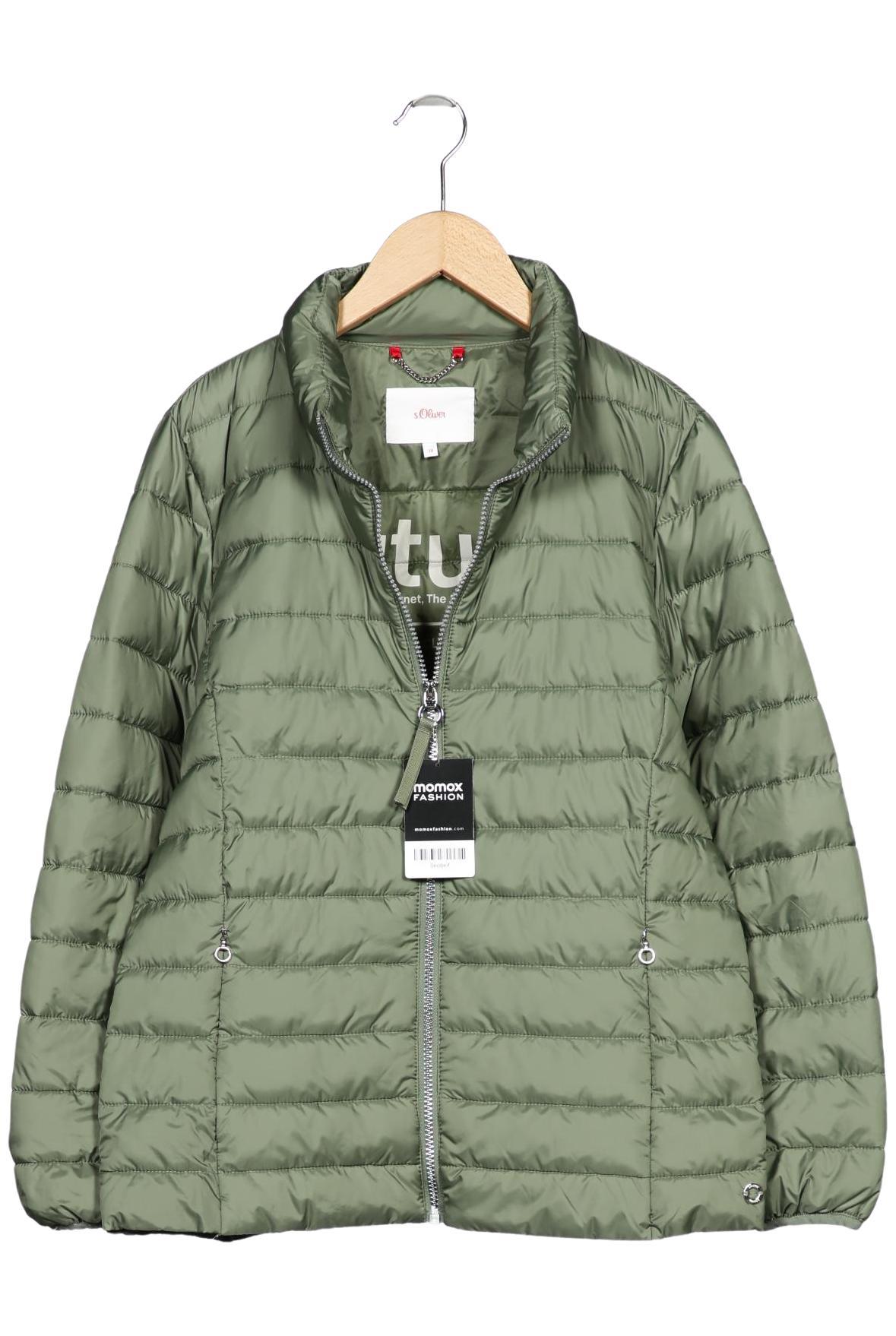 

s.Oliver Damen Jacke, grün, Gr. 38