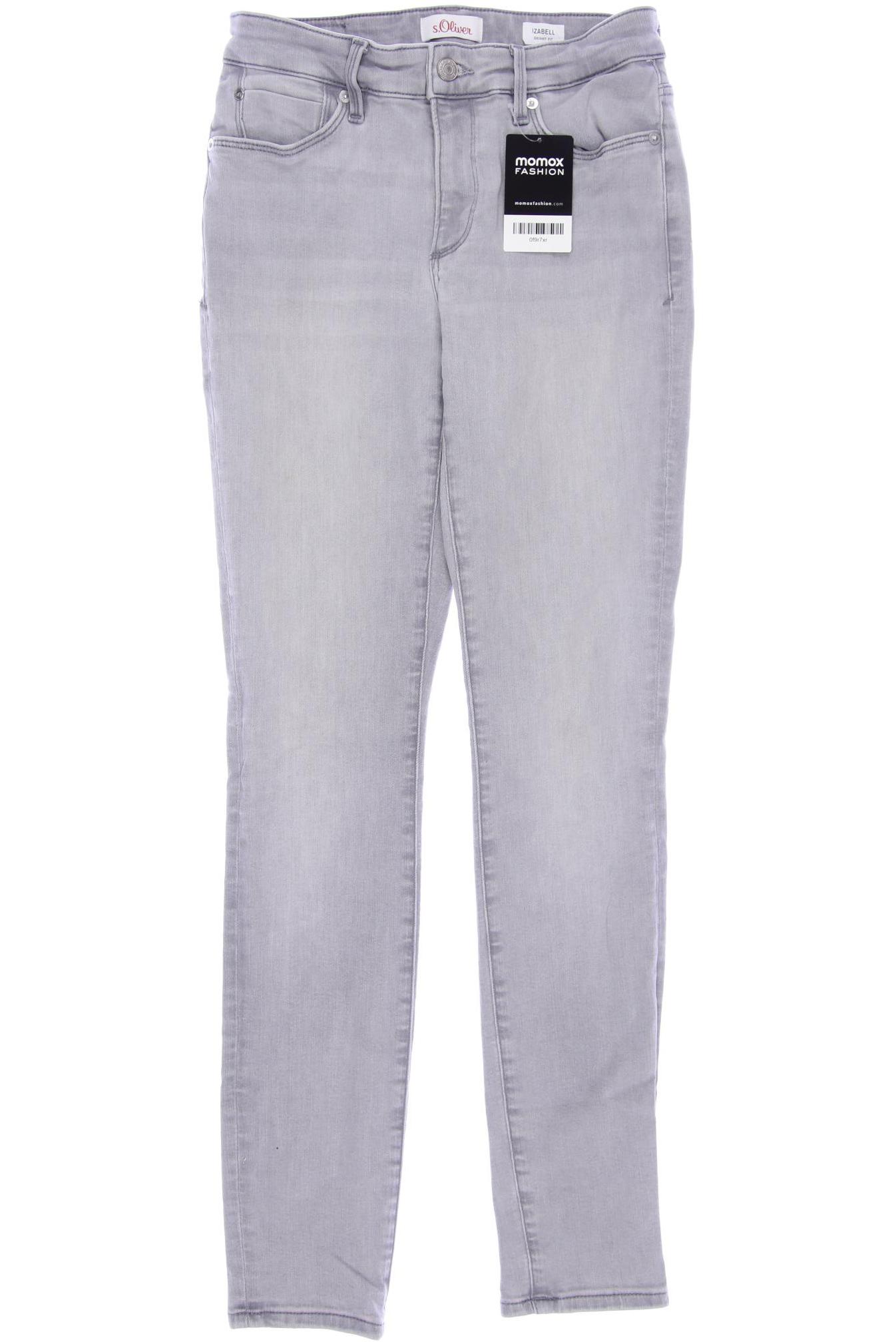 

s.Oliver Damen Jeans, grau, Gr. 34