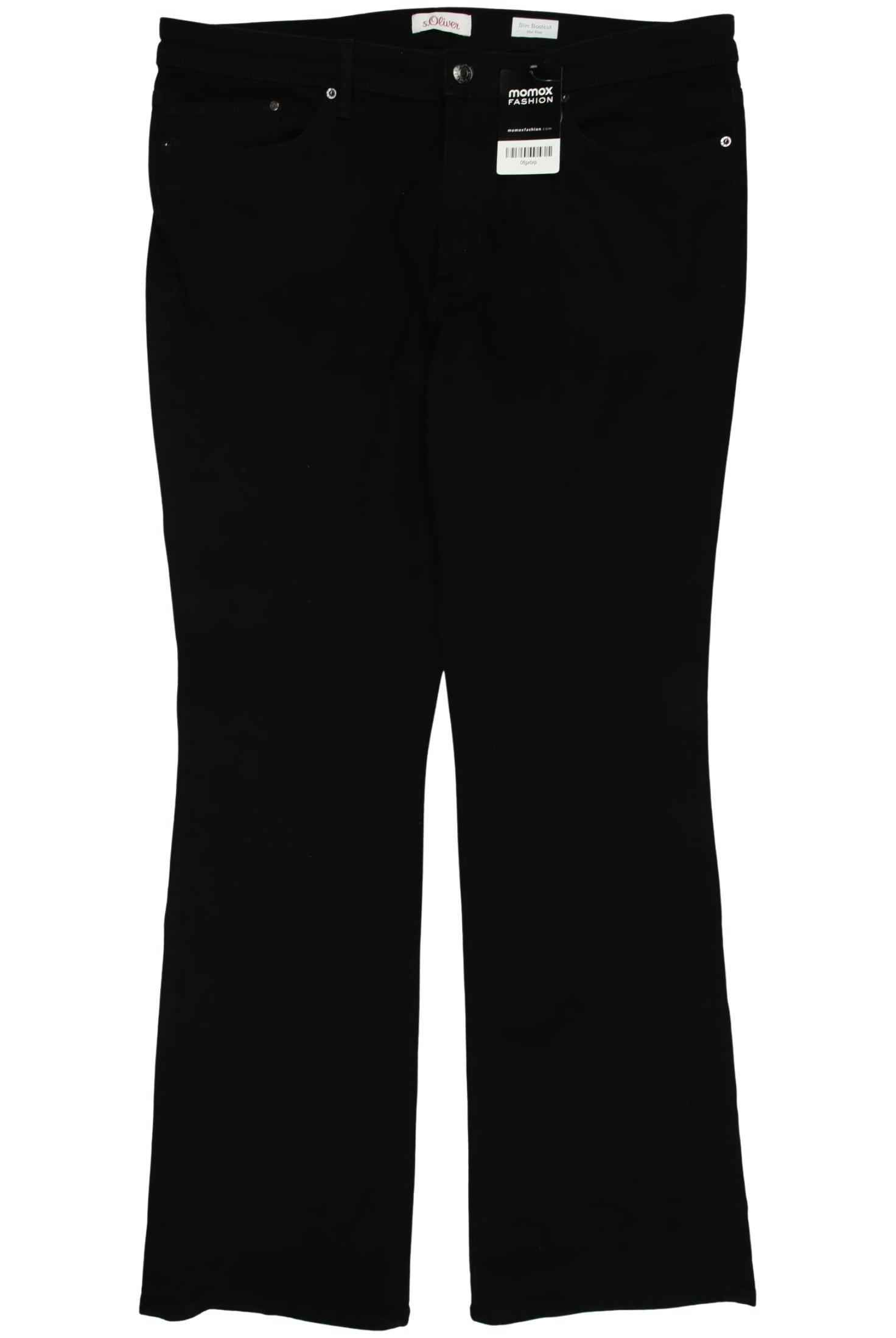 

s.Oliver Damen Jeans, schwarz, Gr. 44