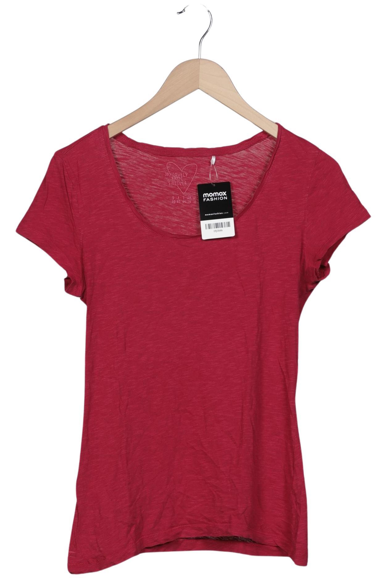 

s.Oliver Damen T-Shirt, pink, Gr. 40