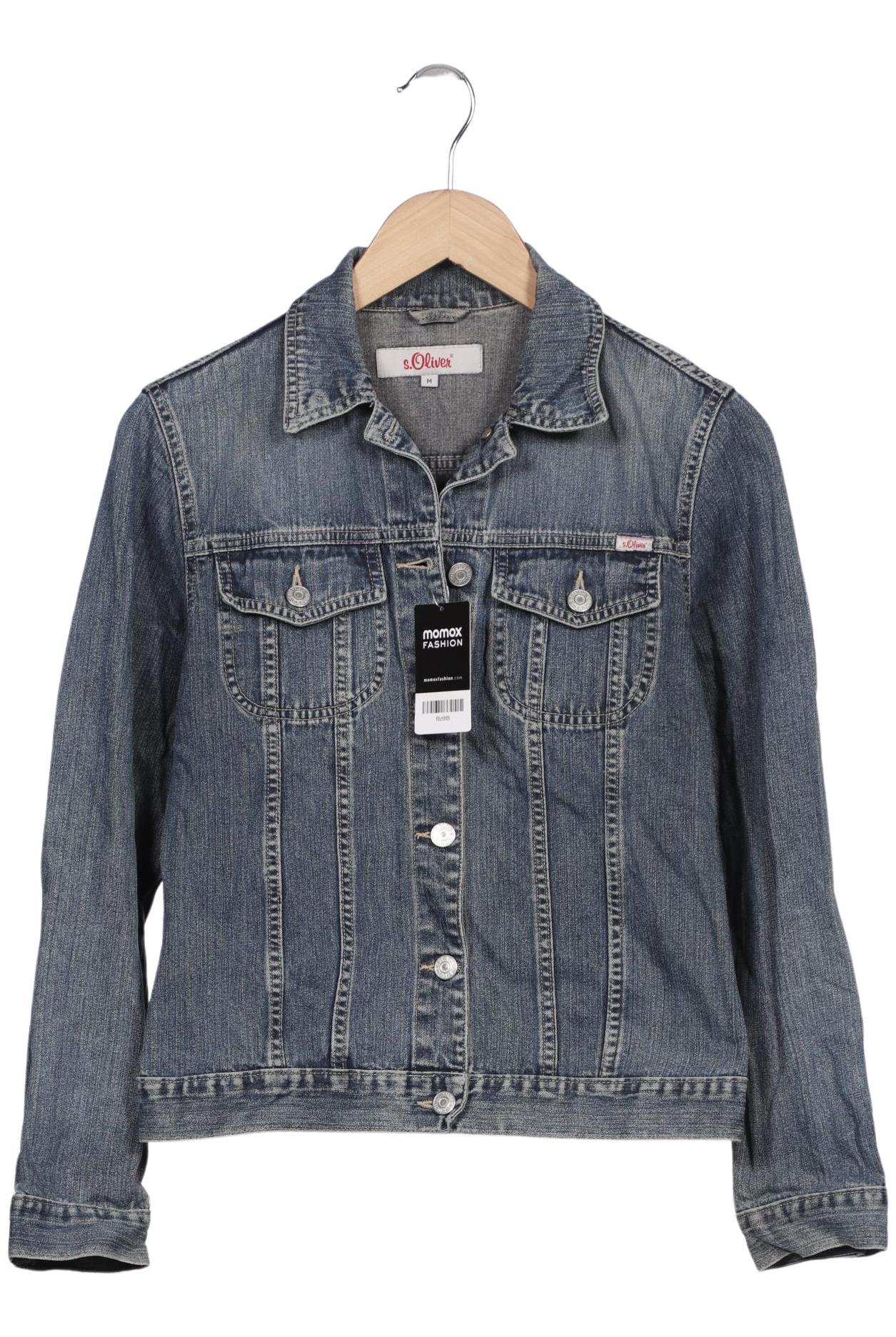 

s.Oliver Damen Jacke, blau, Gr. 38