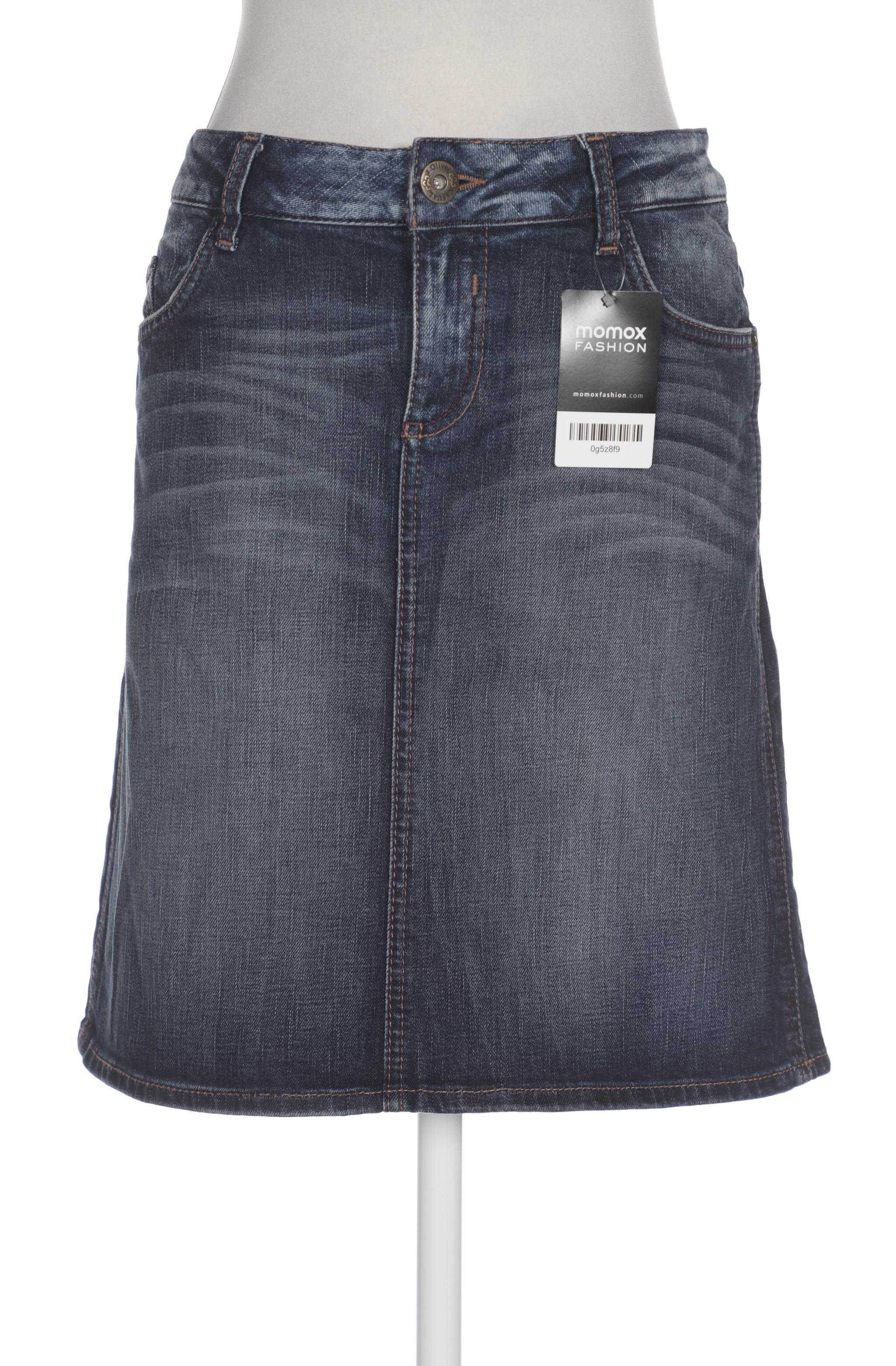 

s.Oliver Damen Rock, blau, Gr. 38