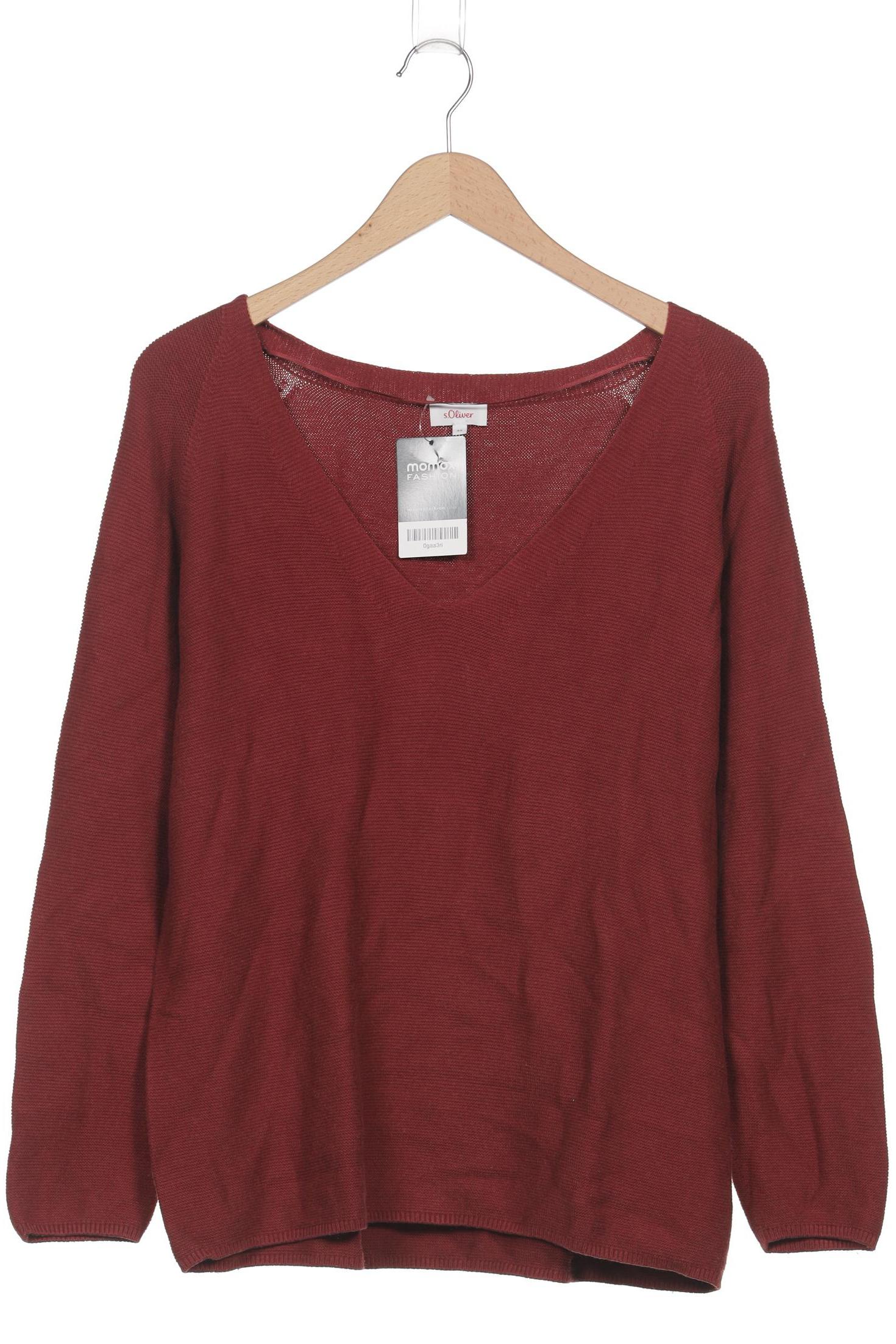 

s.Oliver Damen Pullover, bordeaux, Gr. 44