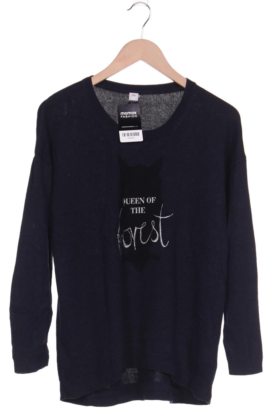 

s.Oliver Damen Pullover, marineblau, Gr. 40