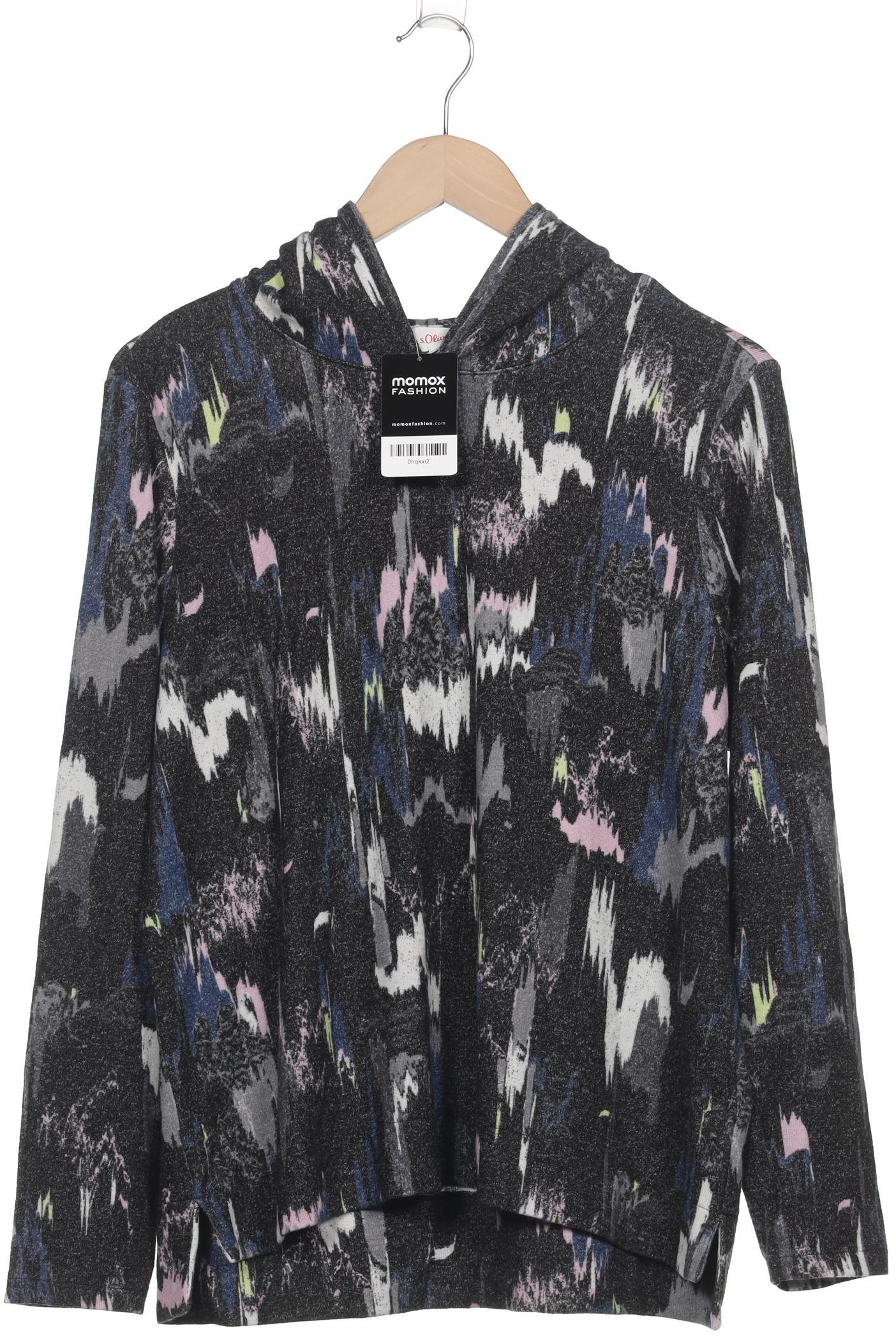 

s.Oliver Damen Kapuzenpullover, schwarz, Gr. 40