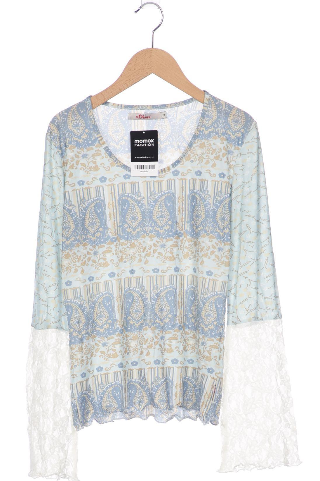 

s.Oliver Damen Langarmshirt, hellblau, Gr. 38