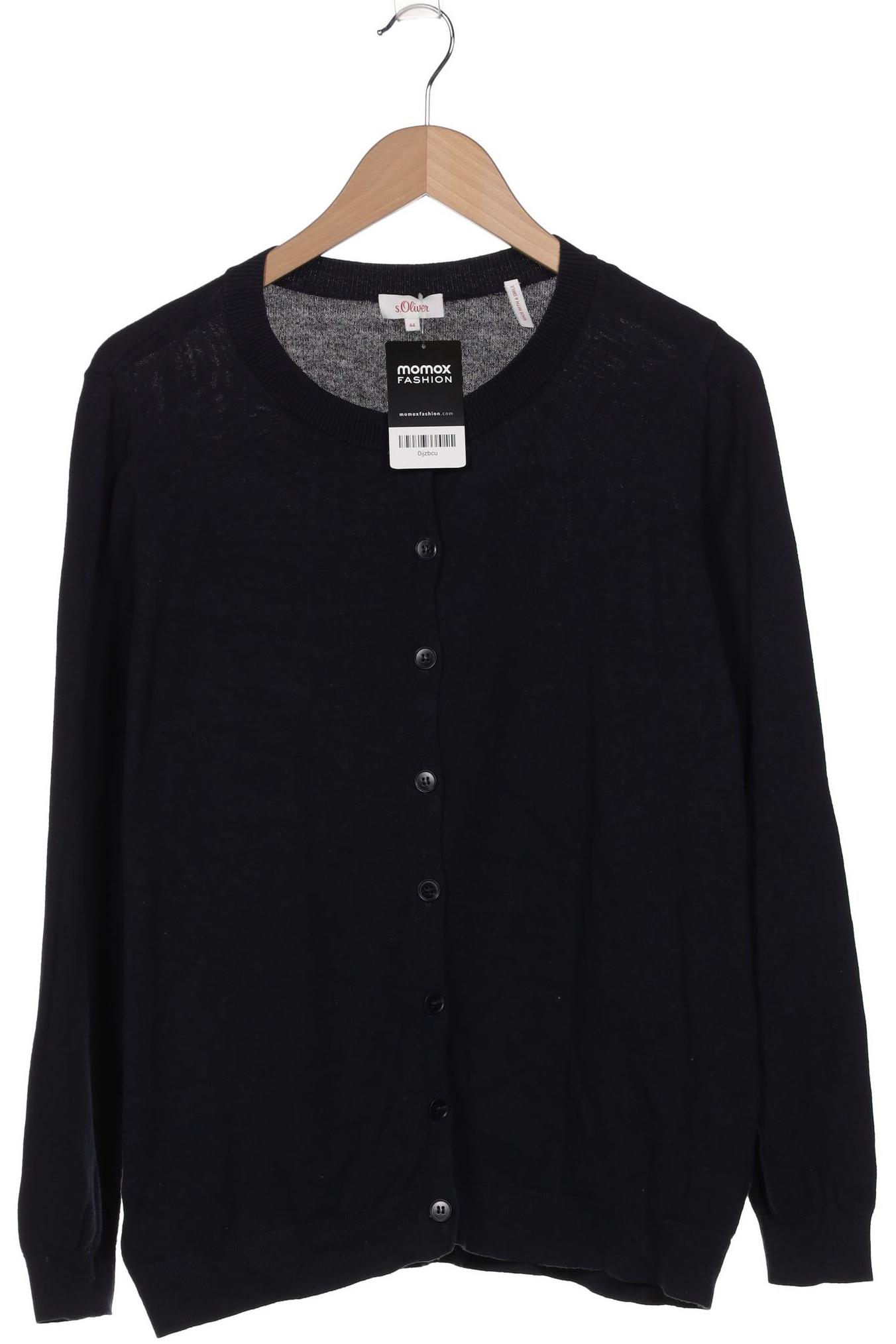 

s.Oliver Damen Strickjacke, marineblau