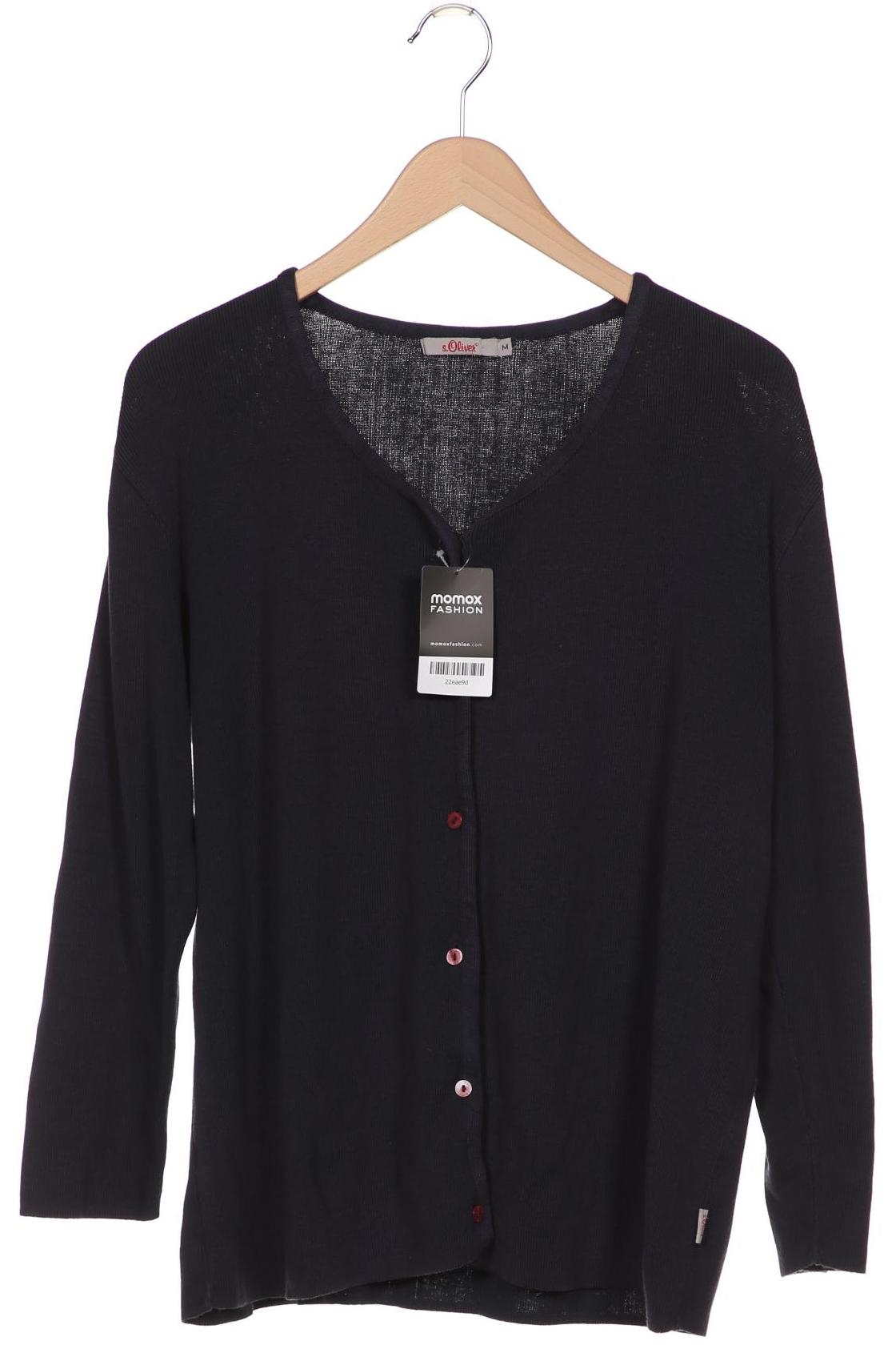 

s.Oliver Damen Strickjacke, marineblau