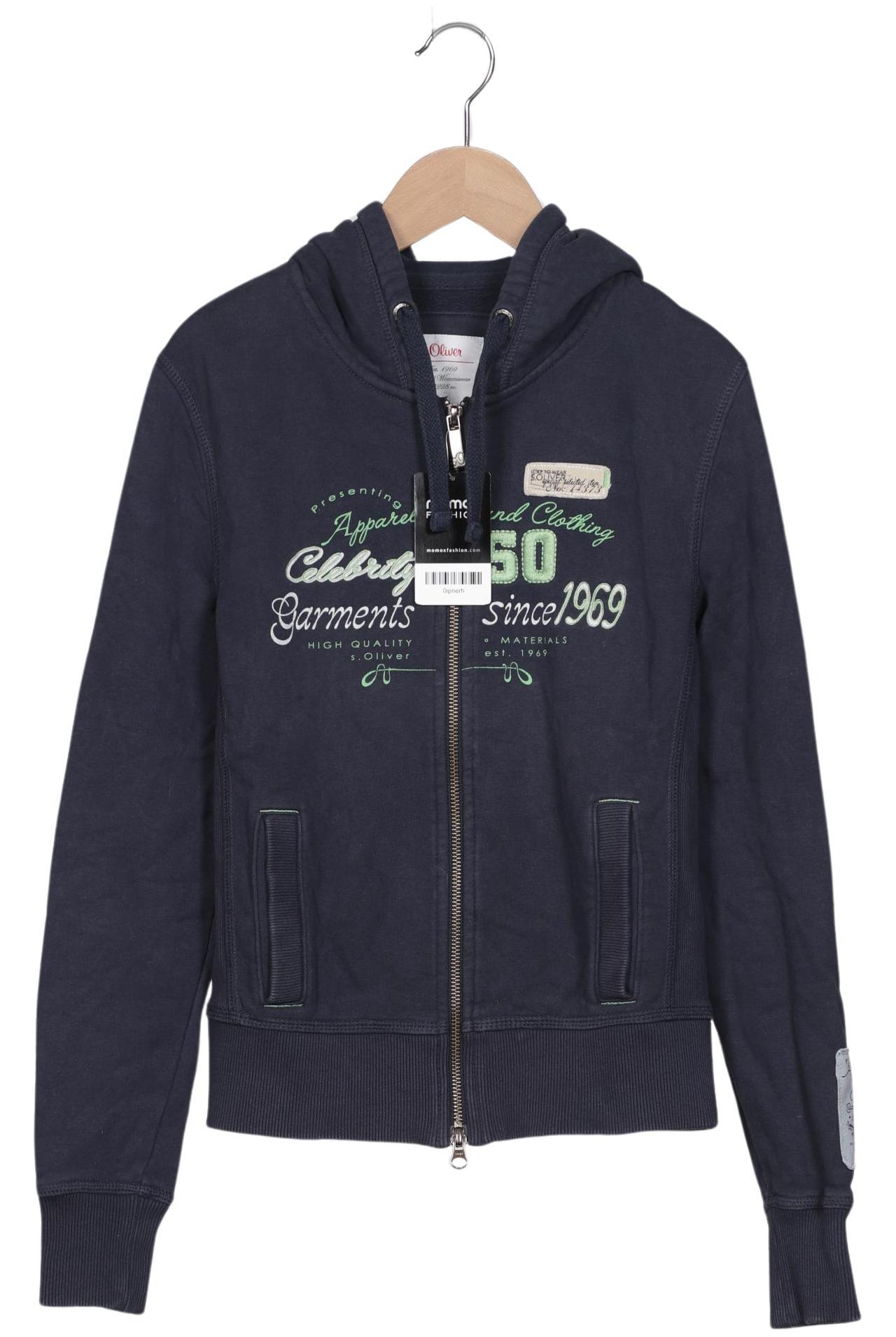 

s.Oliver Damen Kapuzenpullover, marineblau, Gr. 36